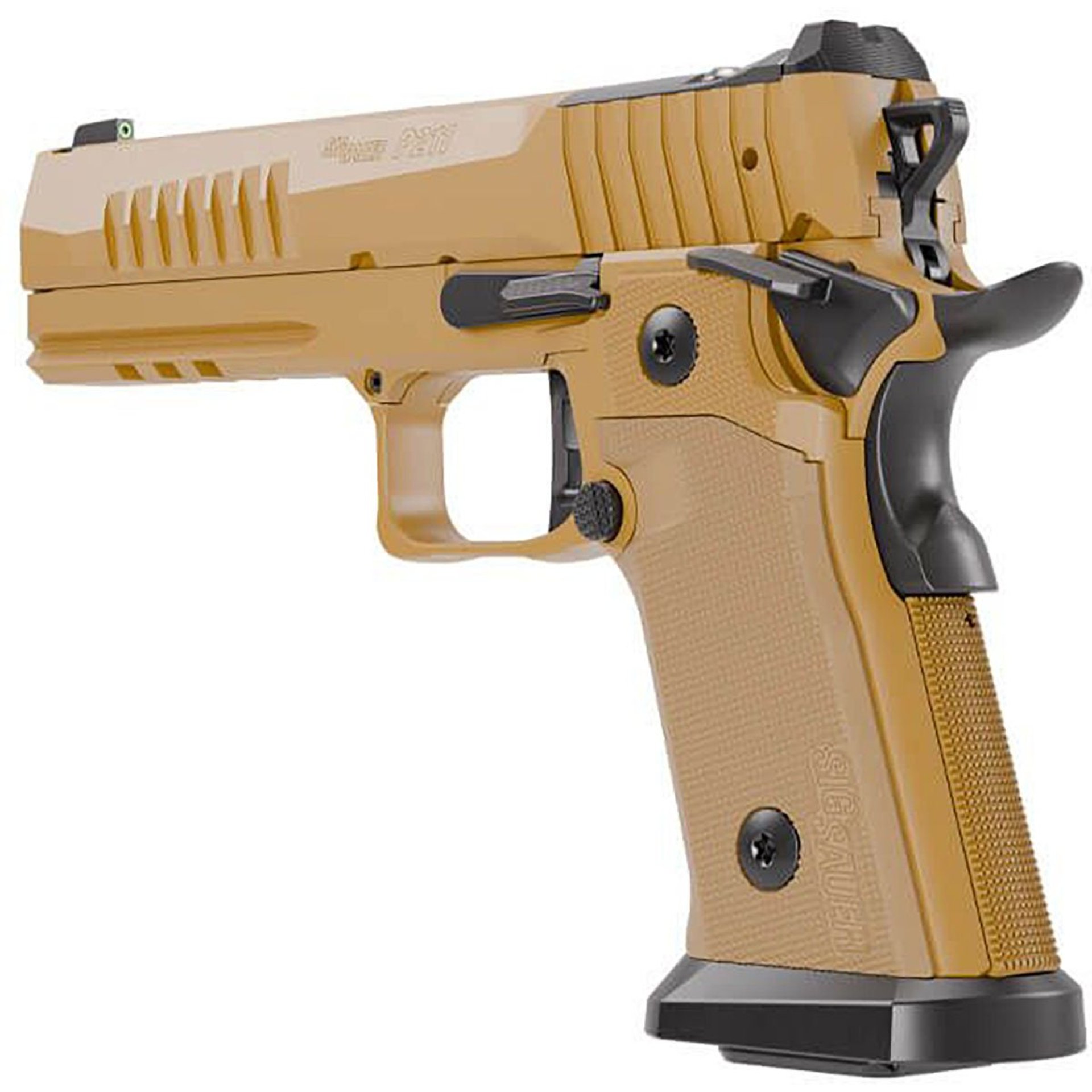 P211-GT5 9mm Luger 5"BBL Opt Rdy (1)17RD(2)21RD Mags Coyote