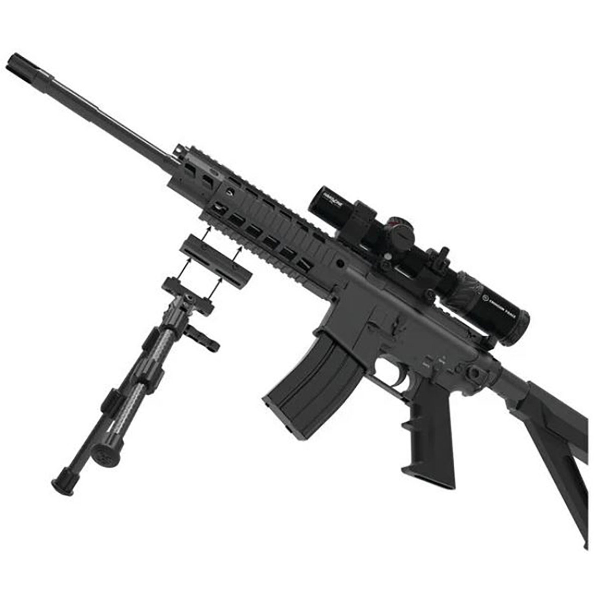 Bipod Adapter Picatinny Rail to M-LOK