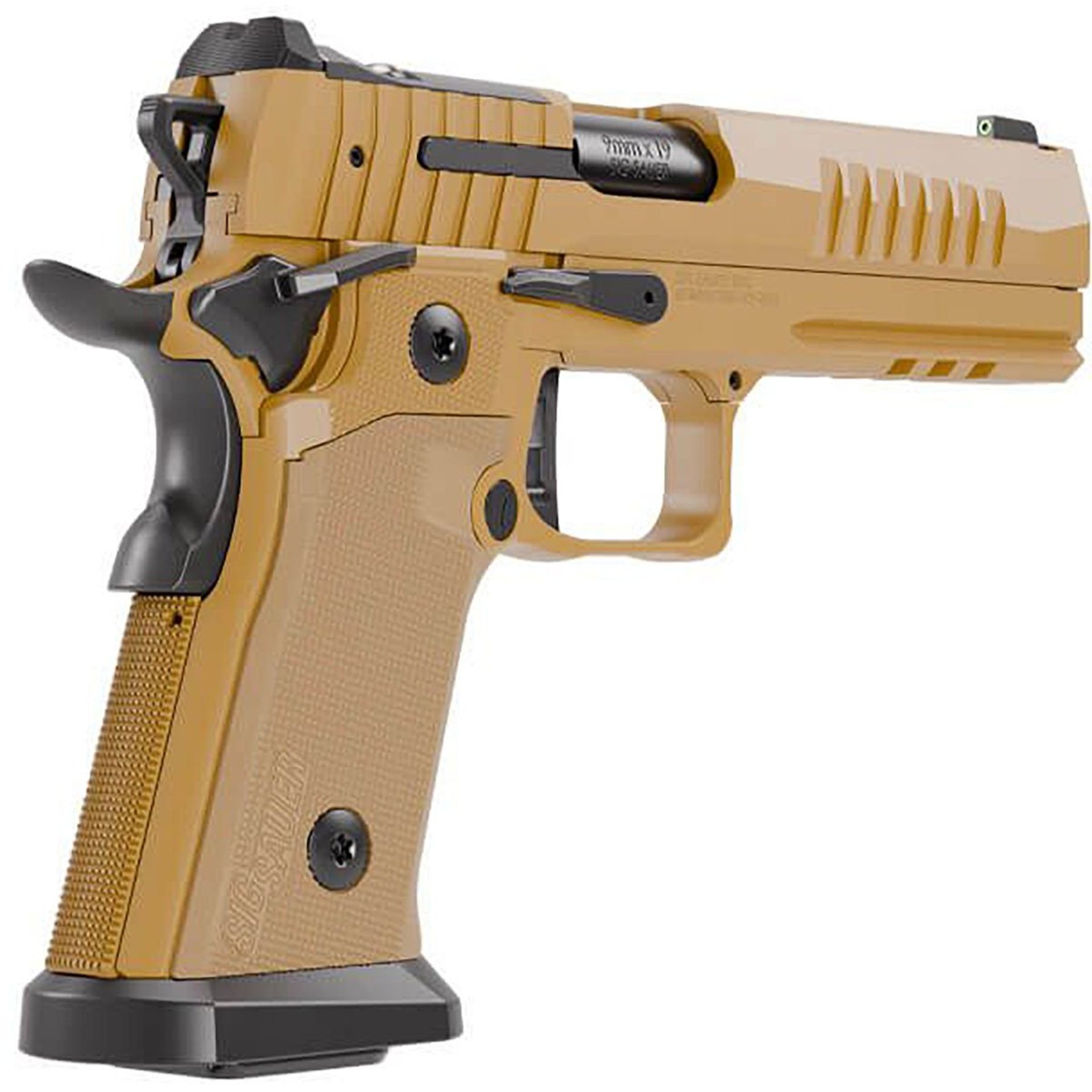 P211-GT5 9mm Luger 5"BBL Opt Rdy (1)17RD(2)21RD Mags Coyote