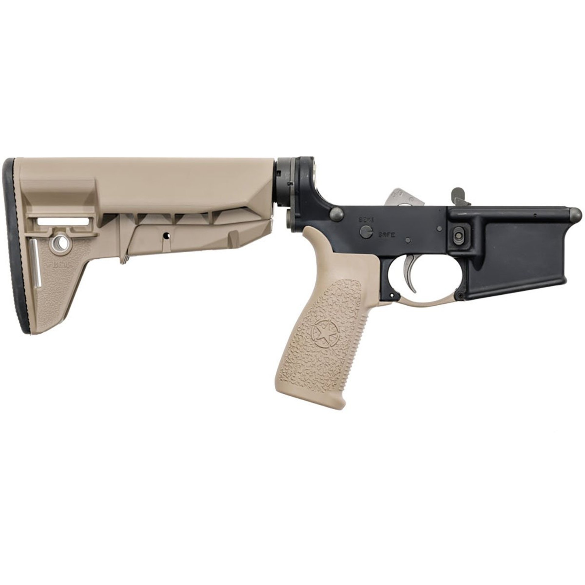 BLEM Lower Receiver w/ Mod-2 SOPMOD Stock FDE