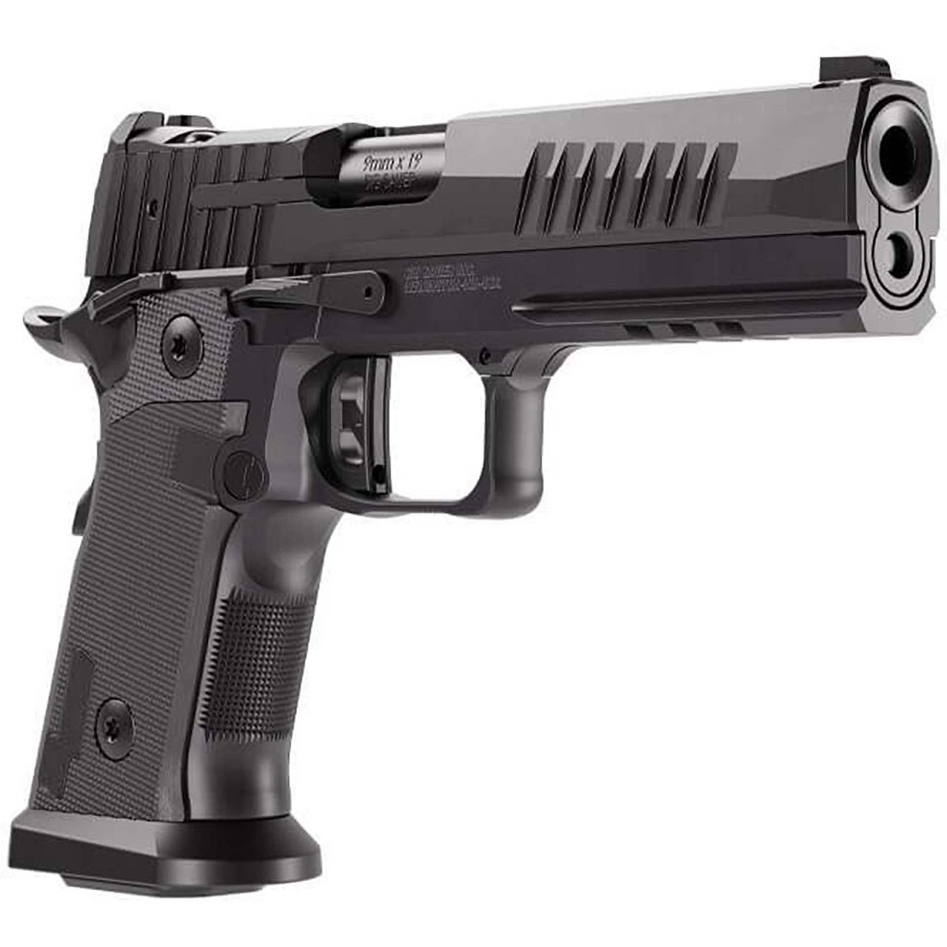 P211-GT5 9mm Luger 5"BBL Opt Rdy (1)17RD(2)21RD Mags Black