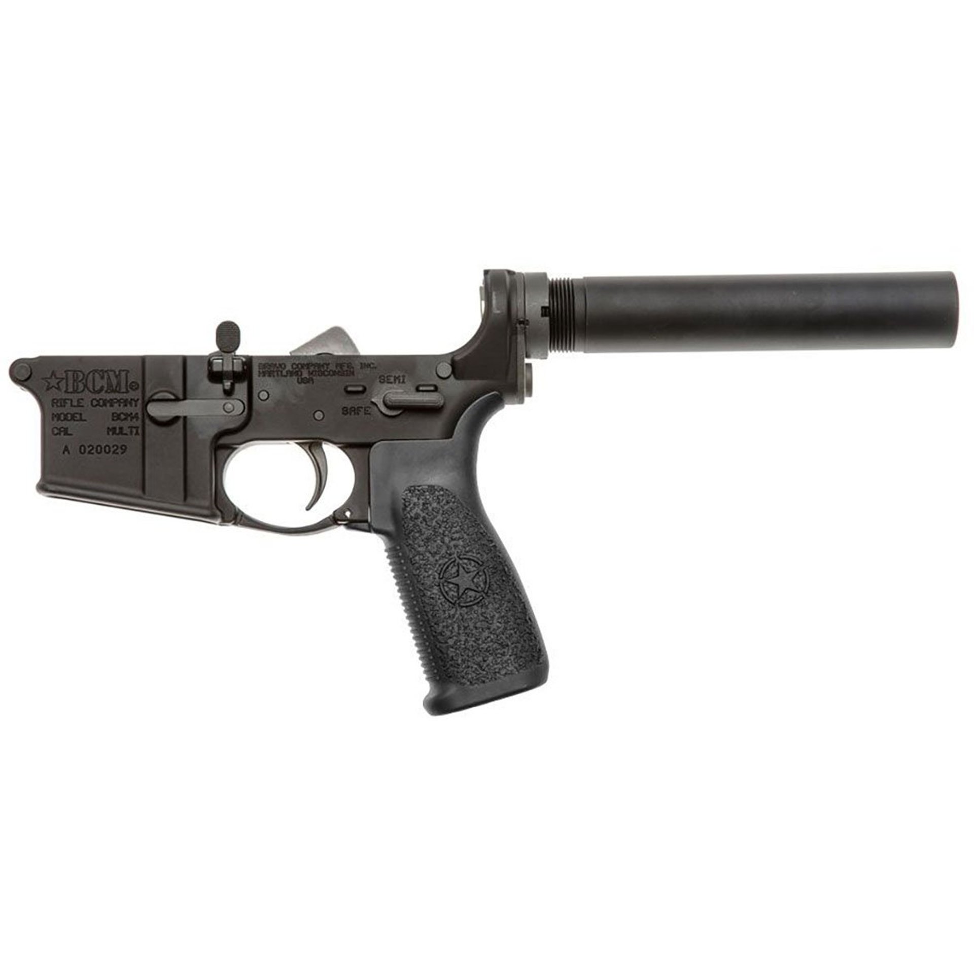BLEM Pistol Lower Rec w/ Receiver Extension Black