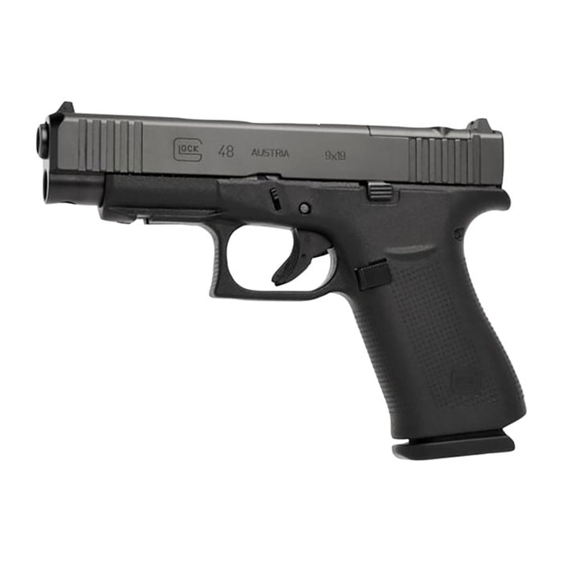 Glock 48 MOS 9mm Luger 4.17" BBL (2)10RD Mags Black