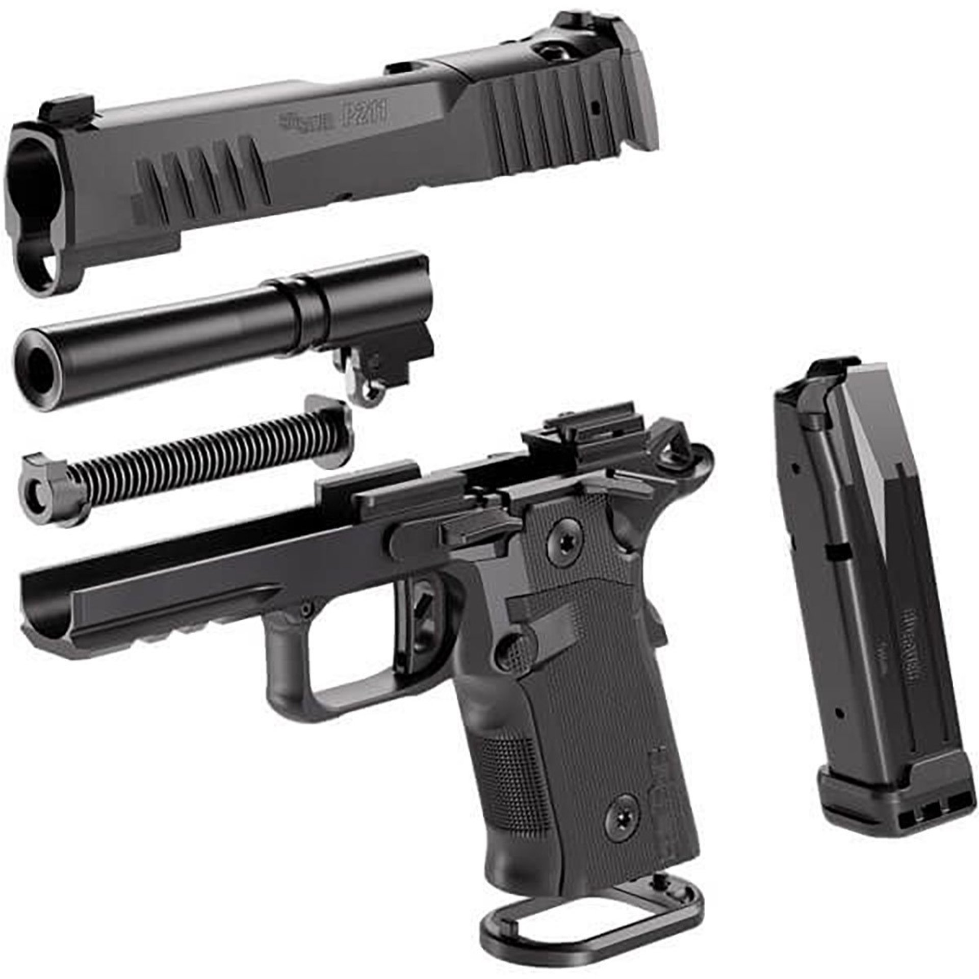 P211-GT4 9mm Luger 4.2"BBL Opt Rdy (3)10RD Mags Black