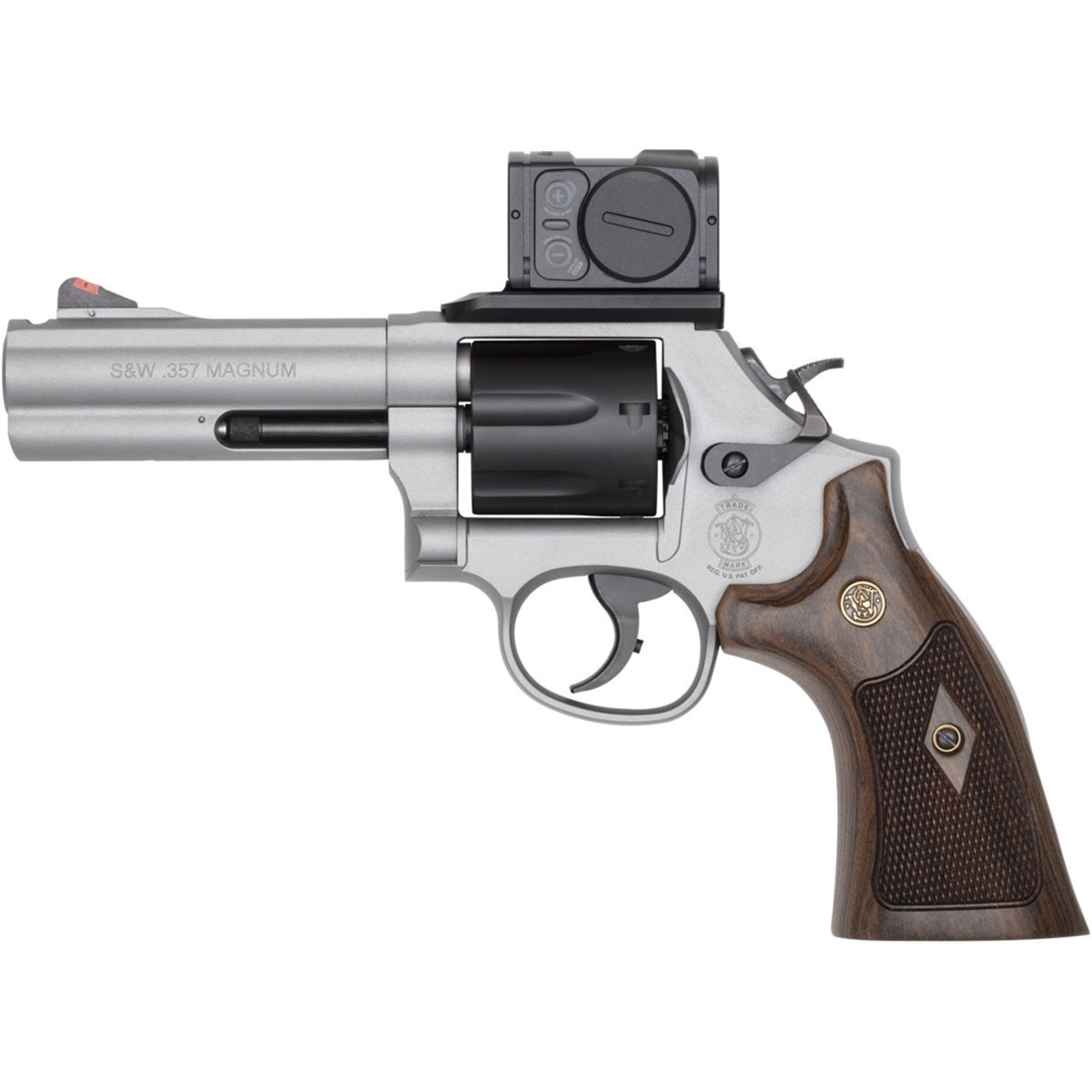 Spec Srs R Model 686 Plus 357MAG 4.13"BBL 7RD SS Bundle