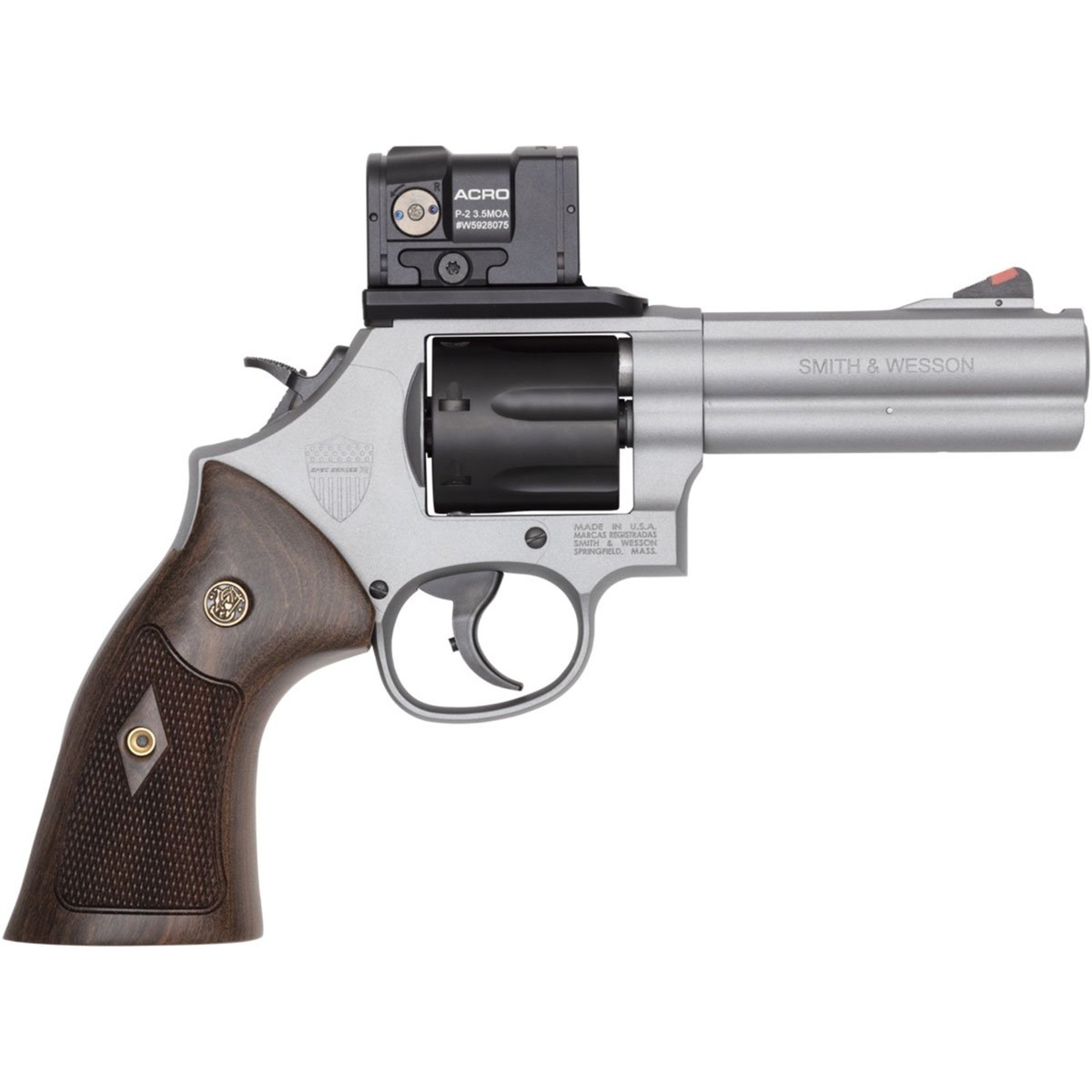 Spec Srs R Model 686 Plus 357MAG 4.13"BBL 7RD SS Bundle