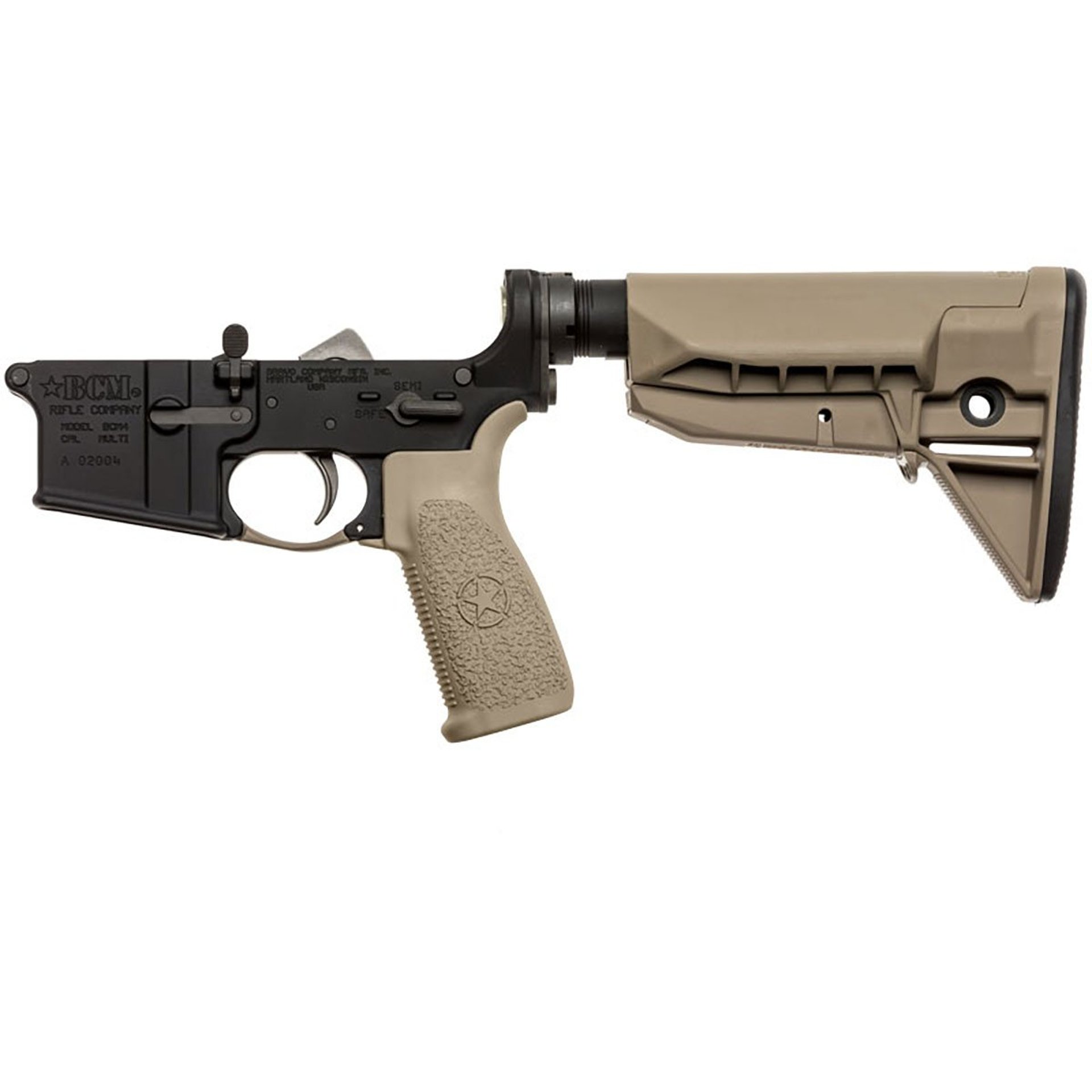 BLEM Lower Receiver w/ Mod-0 SOPMOD Stock FDE