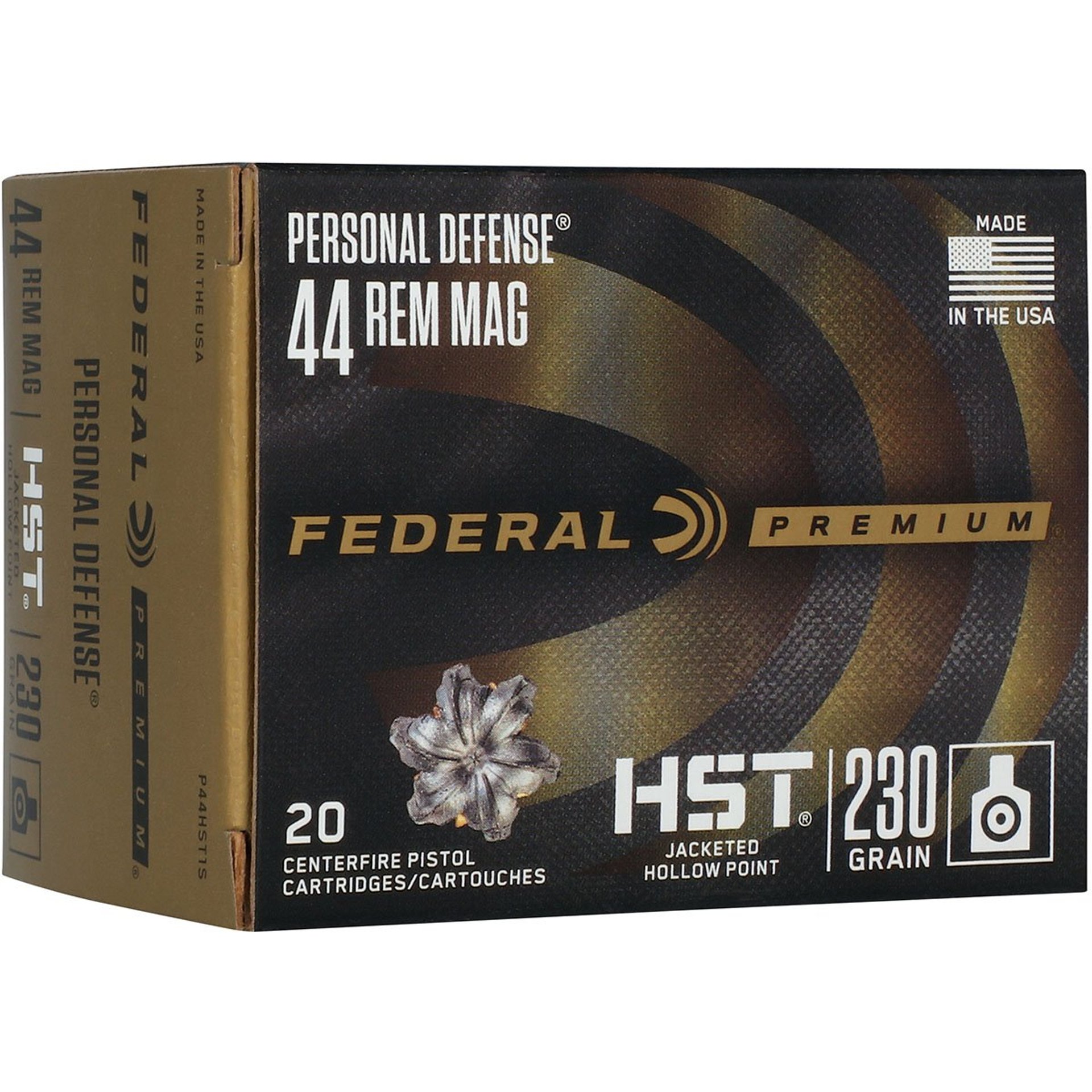 Personal Defense 44 Rem Mag 230gr HST JHP 1085 FPS 20/Box