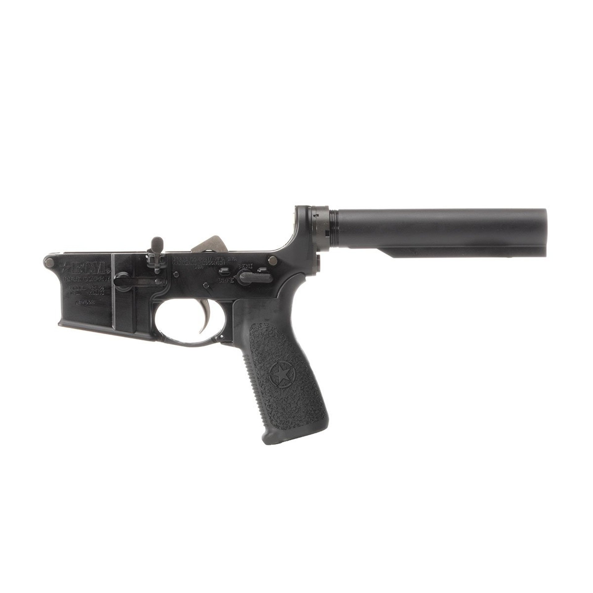 BLEM Lower Receiver w/ 6-Position Rec Extension Black