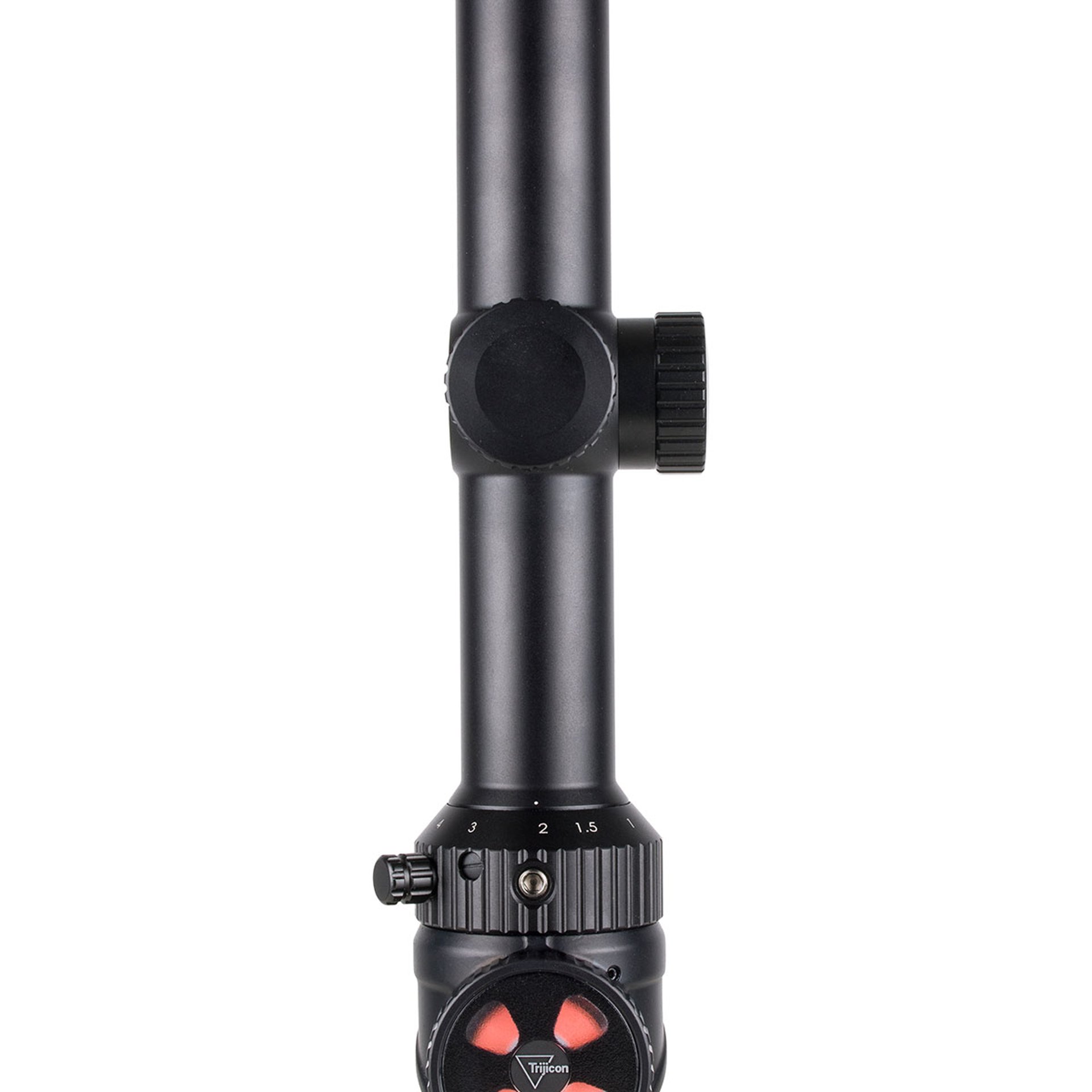 Accupoint 1-8x24mm SFP Red Triangle Post Reticle BLK