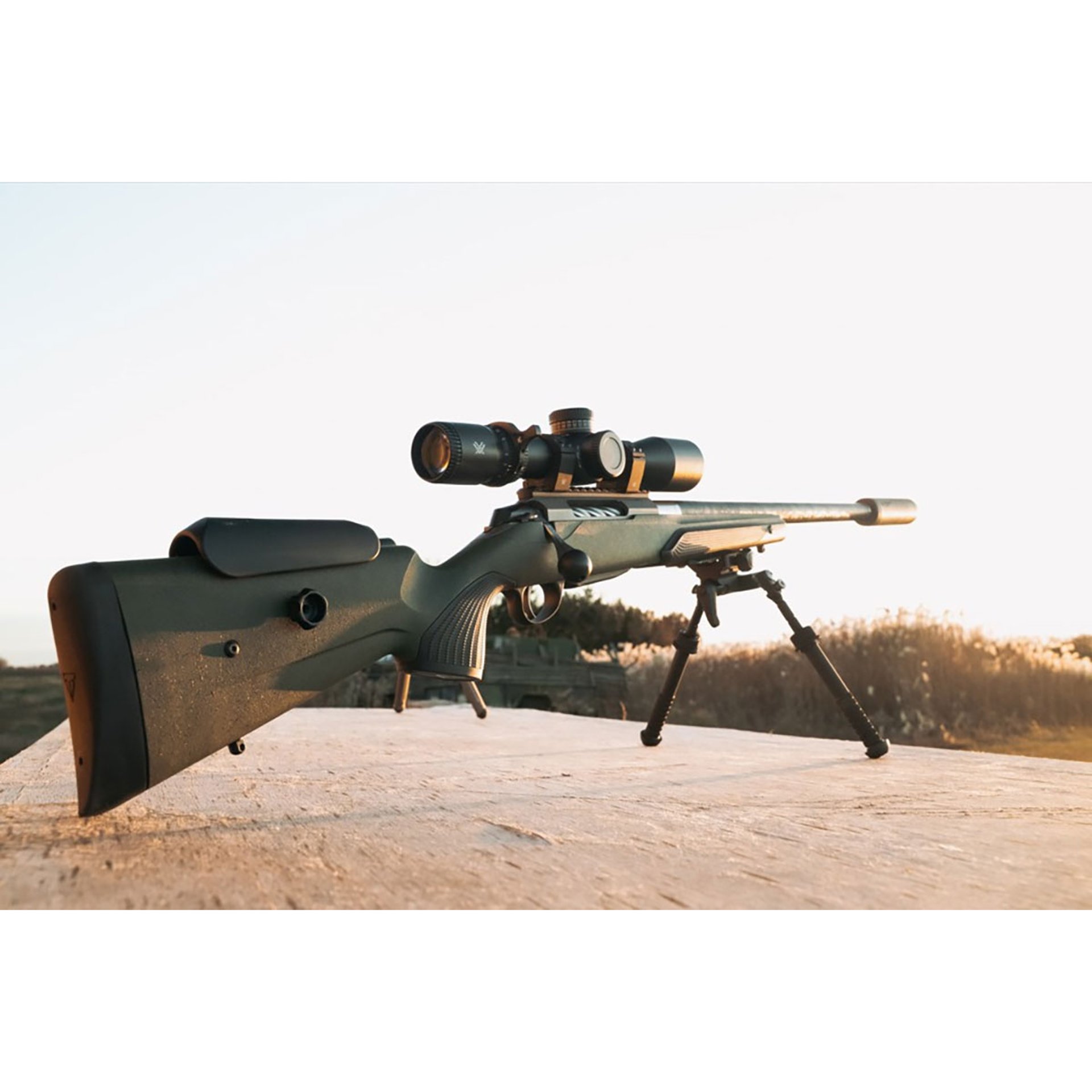 Zeroed 36 9mm/36 Caliber Direct Thread Suppressor Black