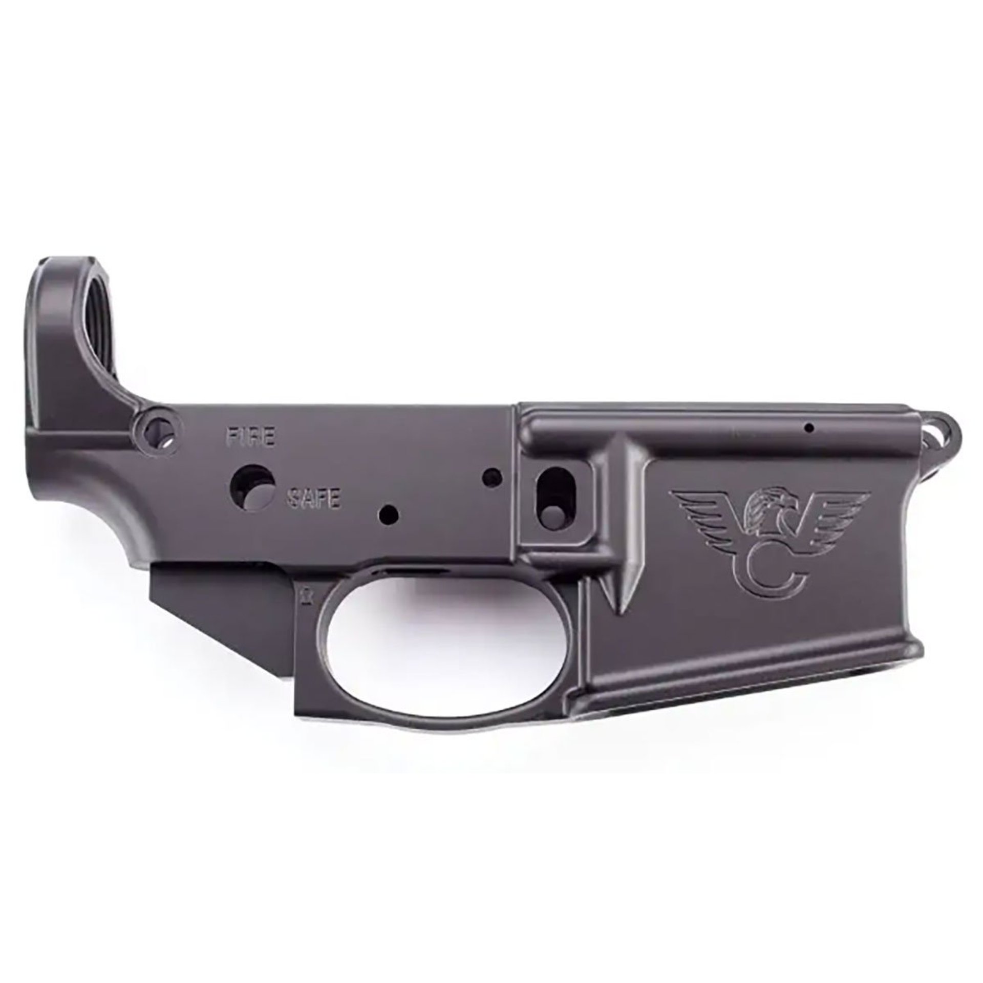 Lower Receiver Stripped w/Closed Trigger Guard for AR-15