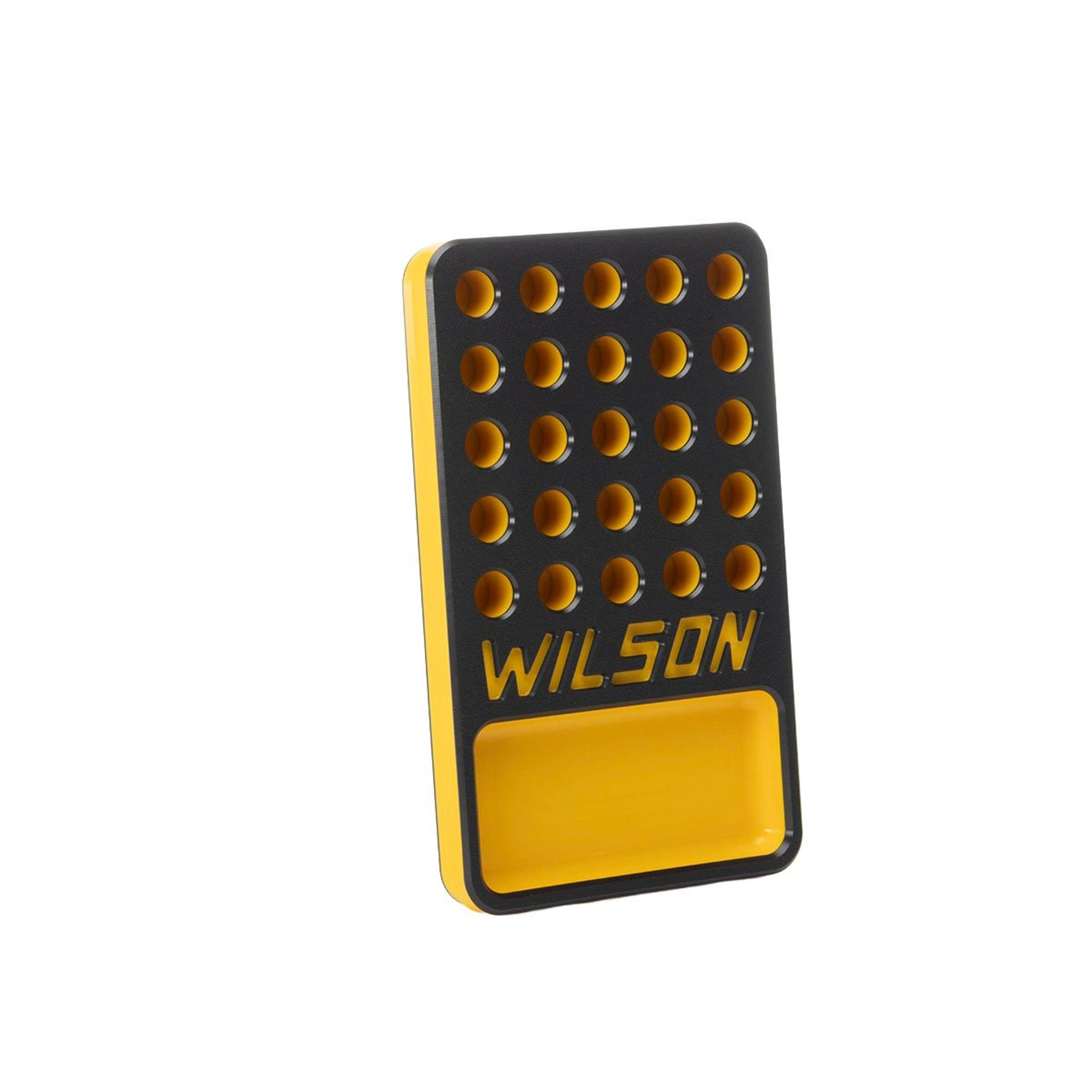 .533" 25-Round Reloading Tray w/Cup Black & Yellow