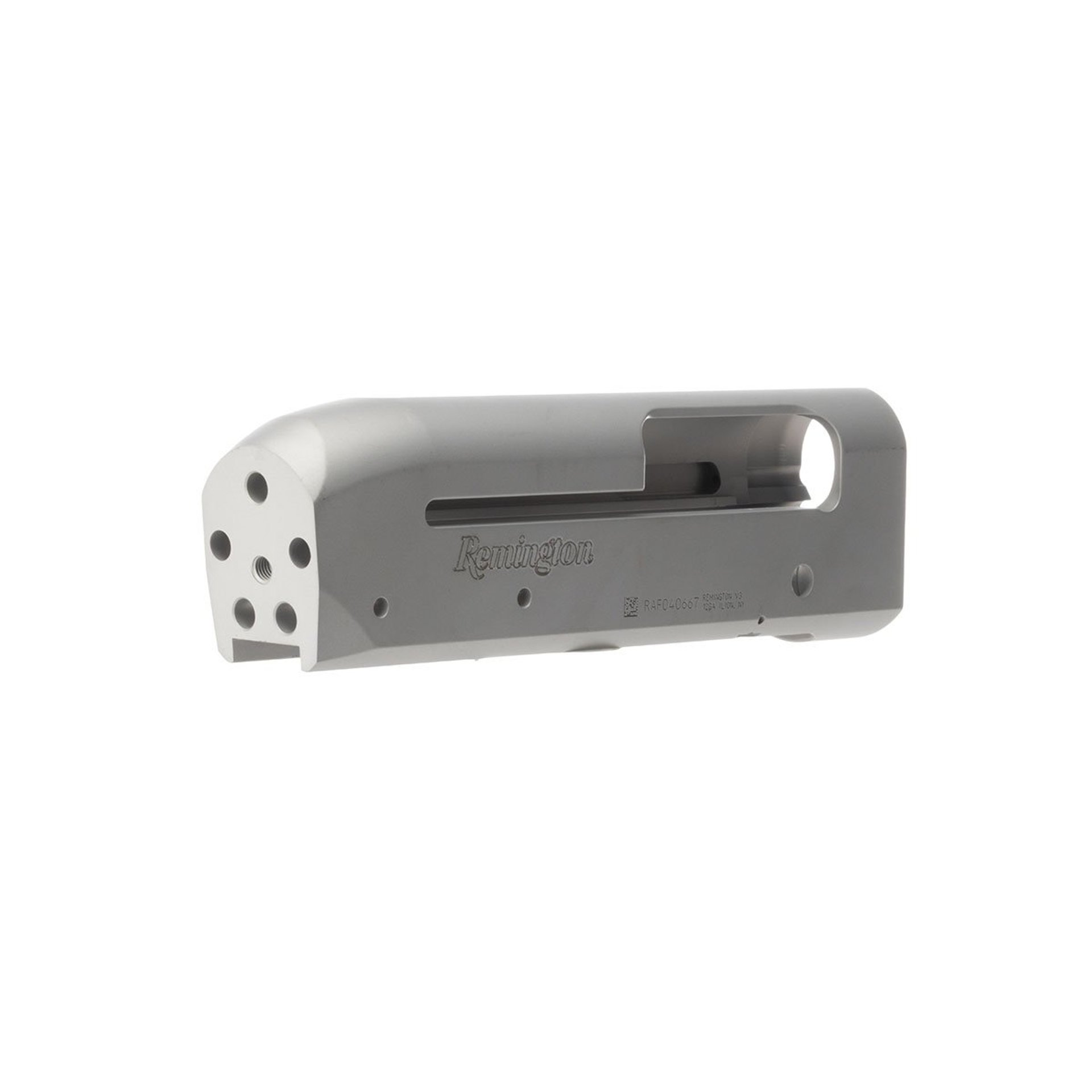 12 GA Stripped Receiver for Rem V3 Tactical Silver