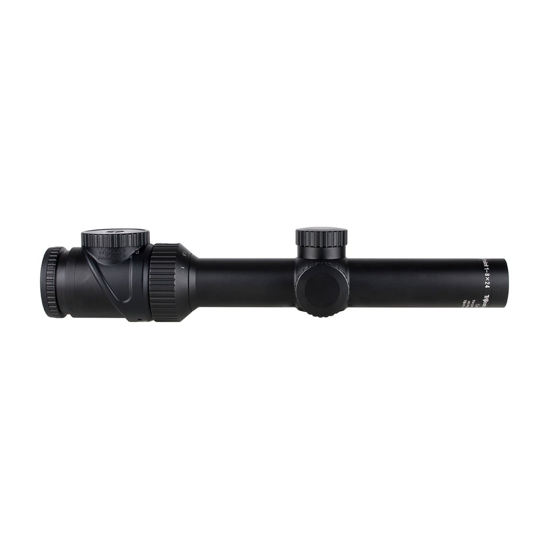 Accupoint 1-8x24mm SFP Red Triangle Post Reticle BLK