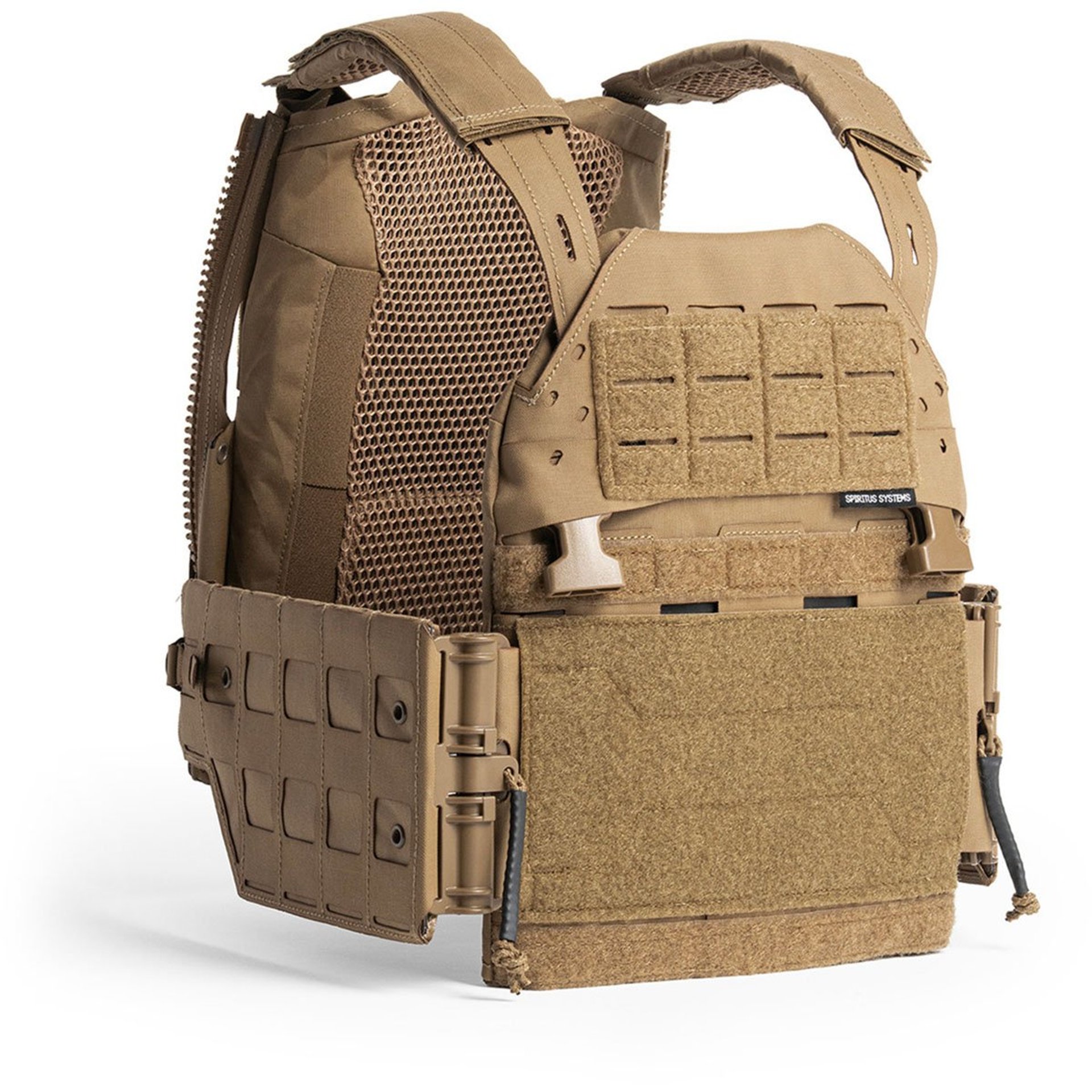 LV-120 Plate Carrier Kit - Large Coyote Brown