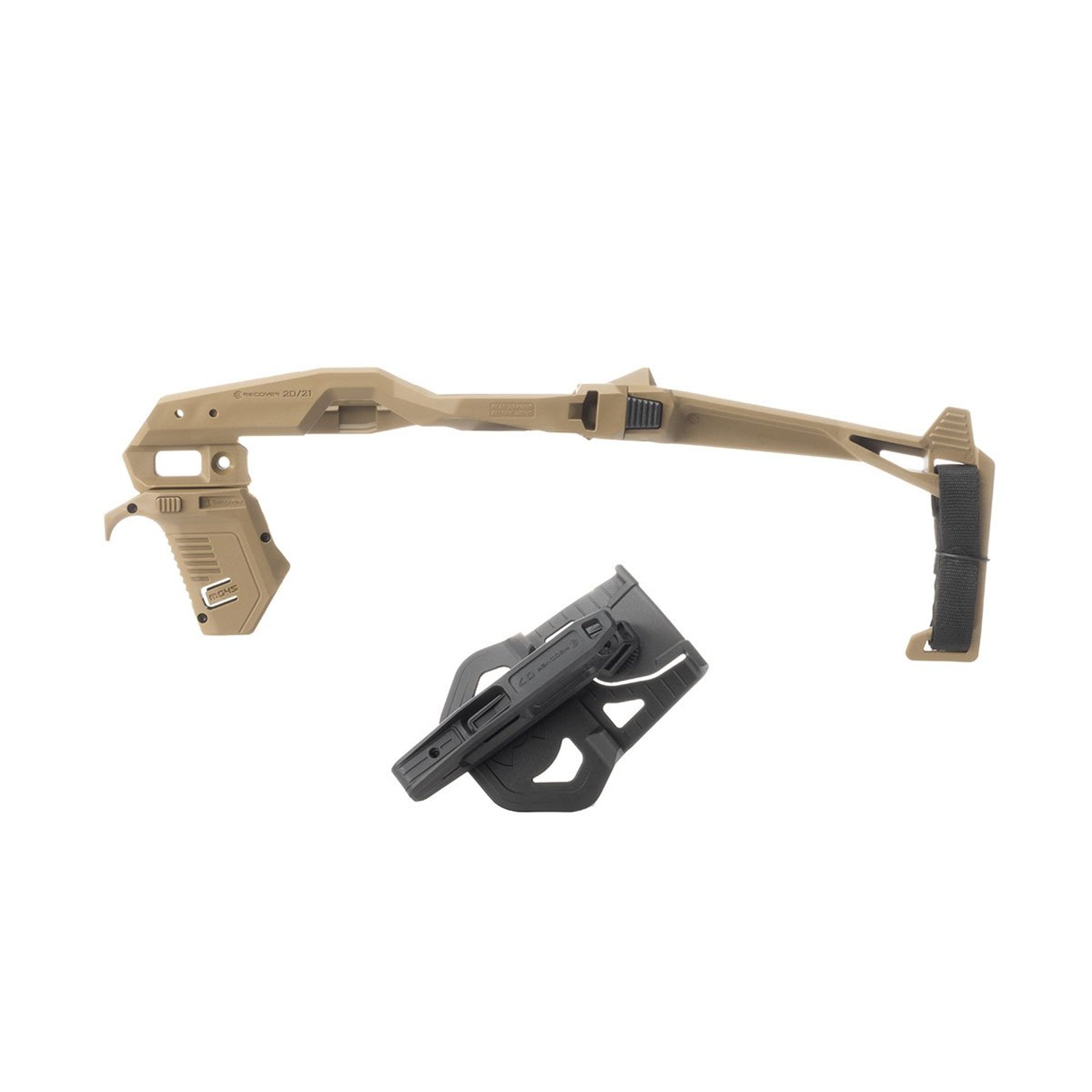 20/21 Stabilizer Kit for 10mm/45 ACP Large Frame Glock Tan