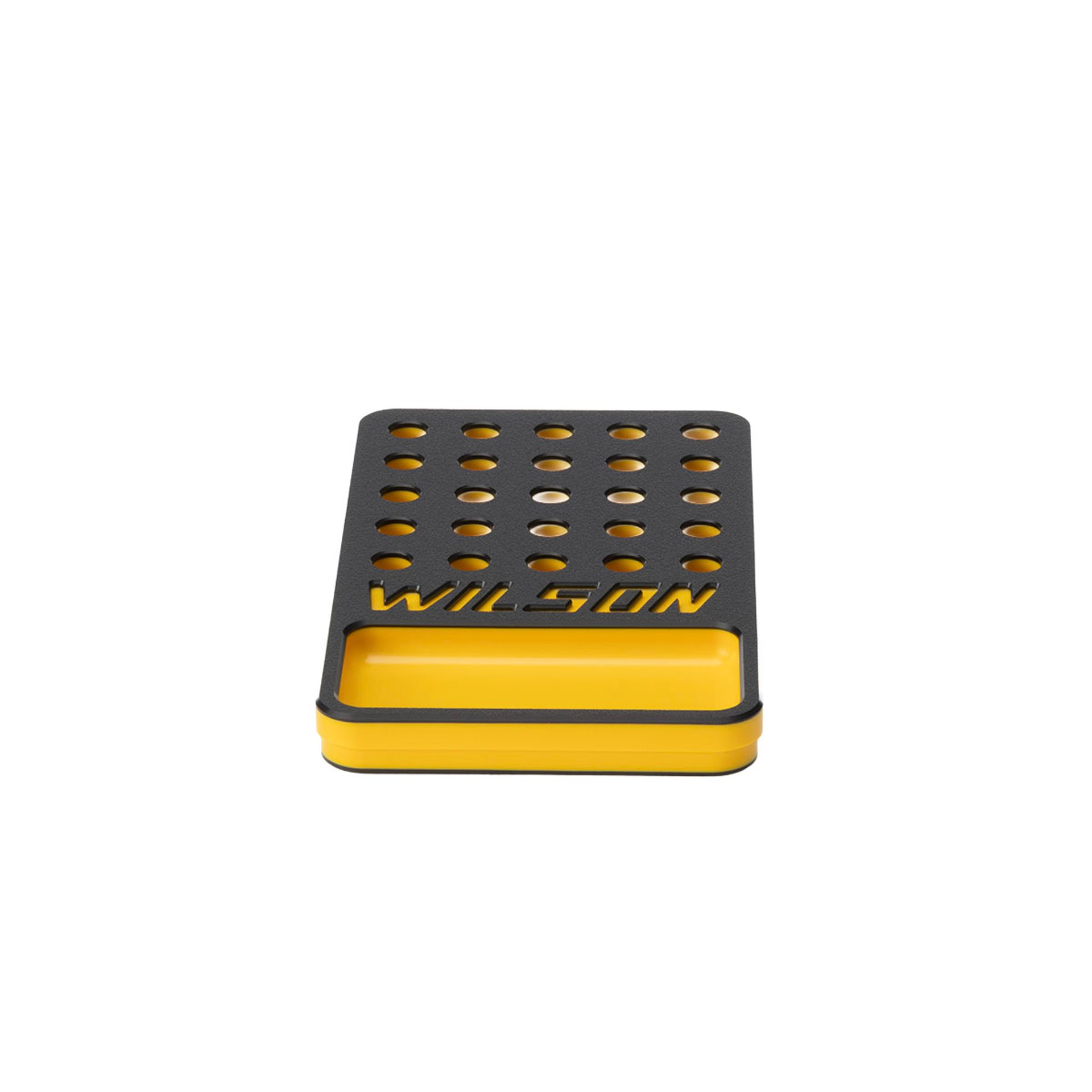 .440" 25-Round Reloading Tray w/Cup Black & Yellow