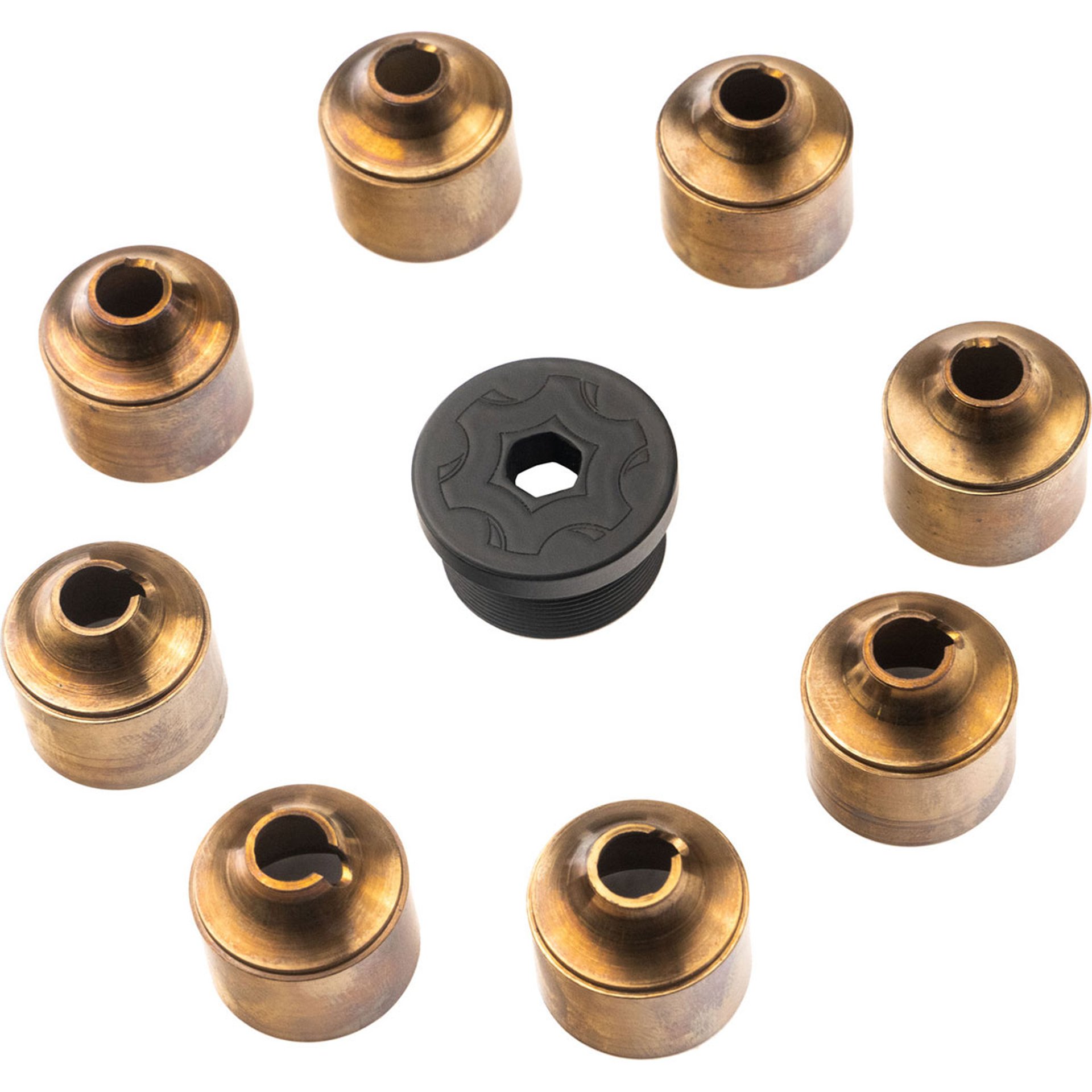 Zeroed 22 .22 Long Rifle Direct Thread Suppressor Black