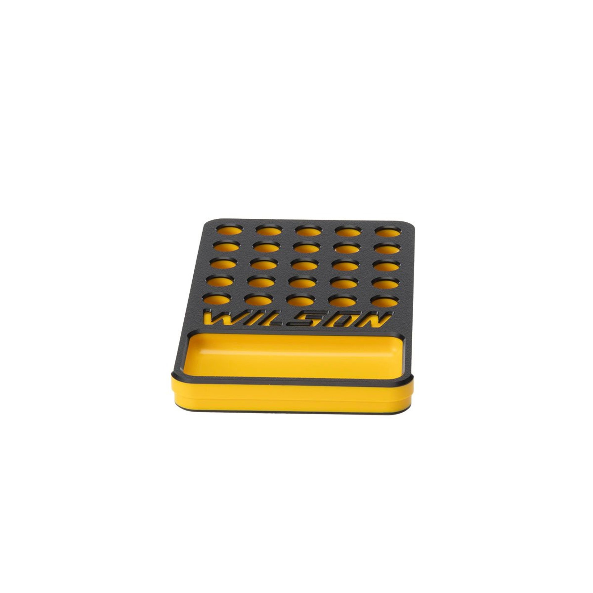 .533" 25-Round Reloading Tray w/Cup Black & Yellow