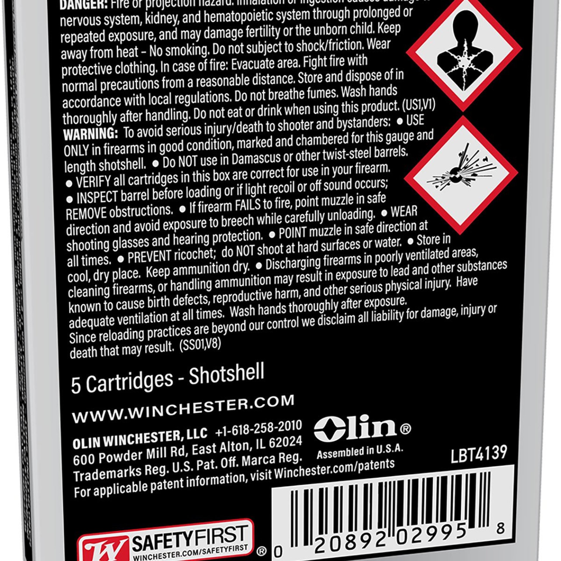 Long Brd Tungsten 410 Bore 3" 13/16oz #9 Shot 1100 FPS 5/Box