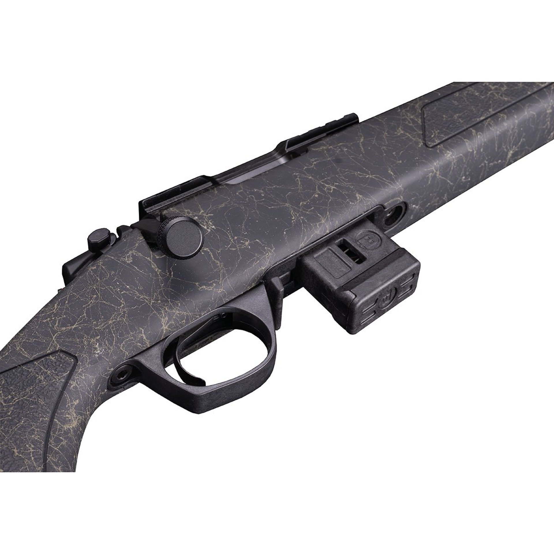 BMR-X Steel .17 HMR 18"BBL 1(5)1(10)RD Mag Blk/Green Webbing