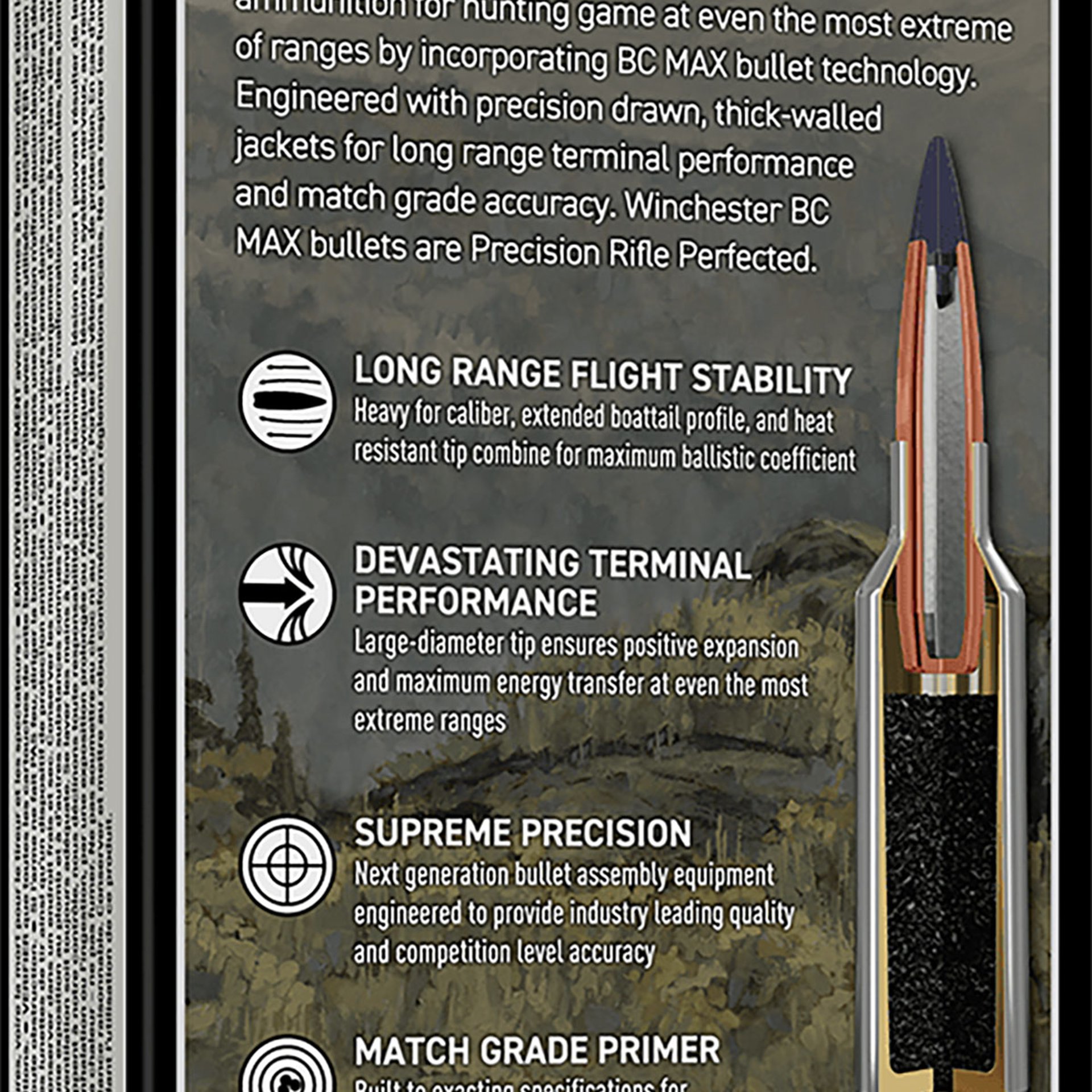 Supreme Long Range 300 WSM 195gr BC Max 20/Box