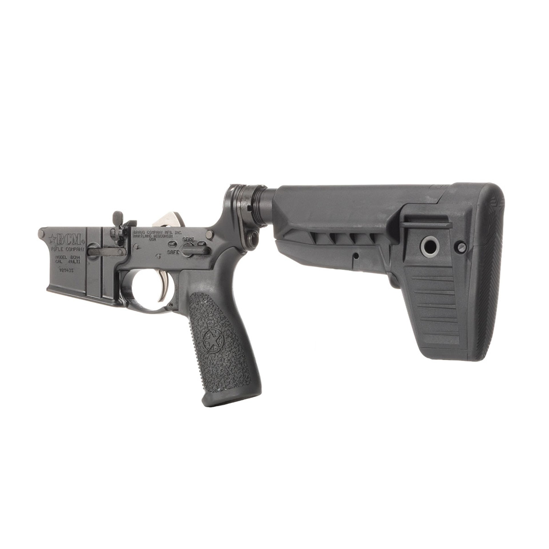 BLEM Lower Receiver w/ Mod-1 SOPMOD Compartment Stock Blk