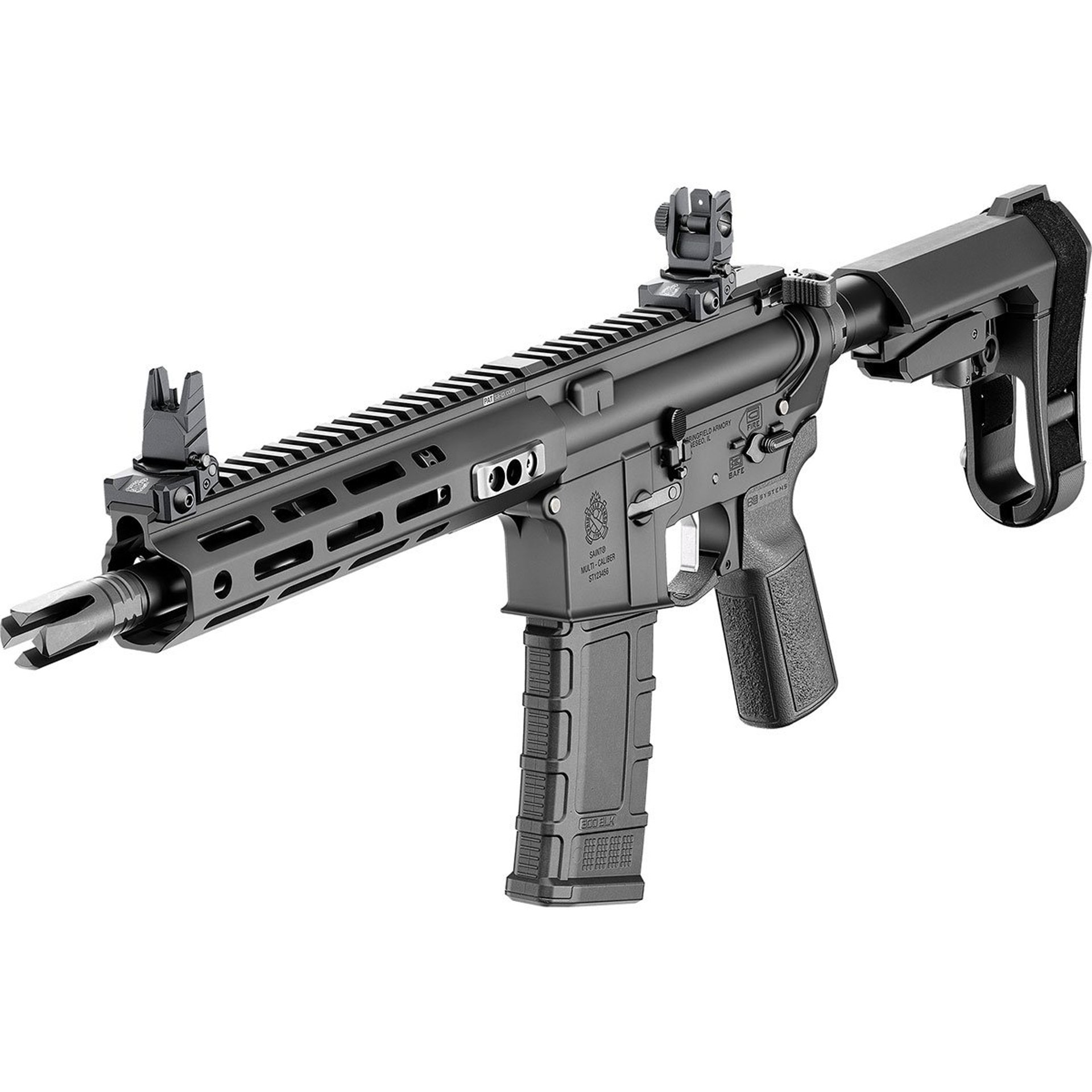 Saint Victor 300BLK 9.5"BBL (1)30RD Mag Black