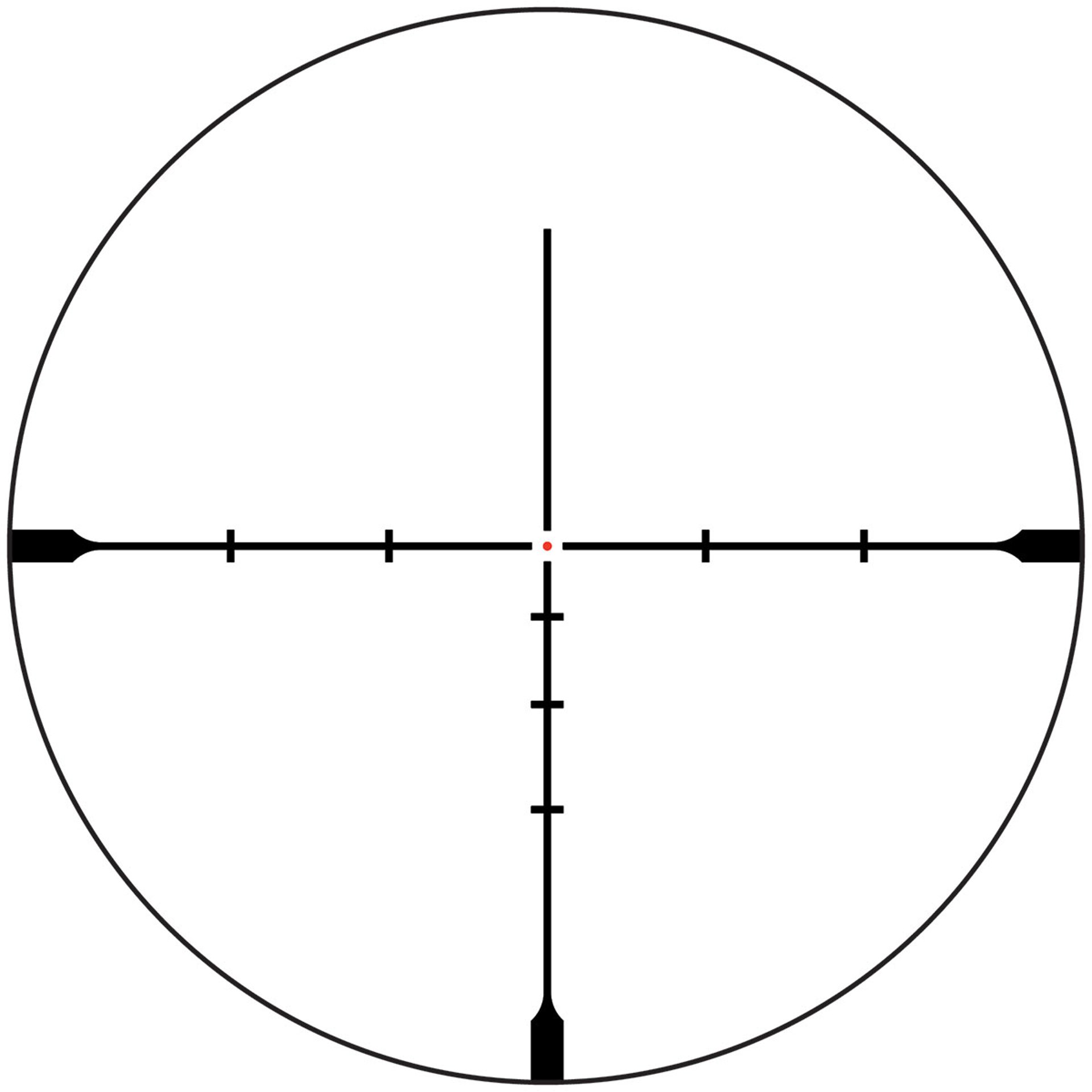 Credo HX 2.5-15x56mm SFP Illum Red/Grn Powerdot BDC Hunter