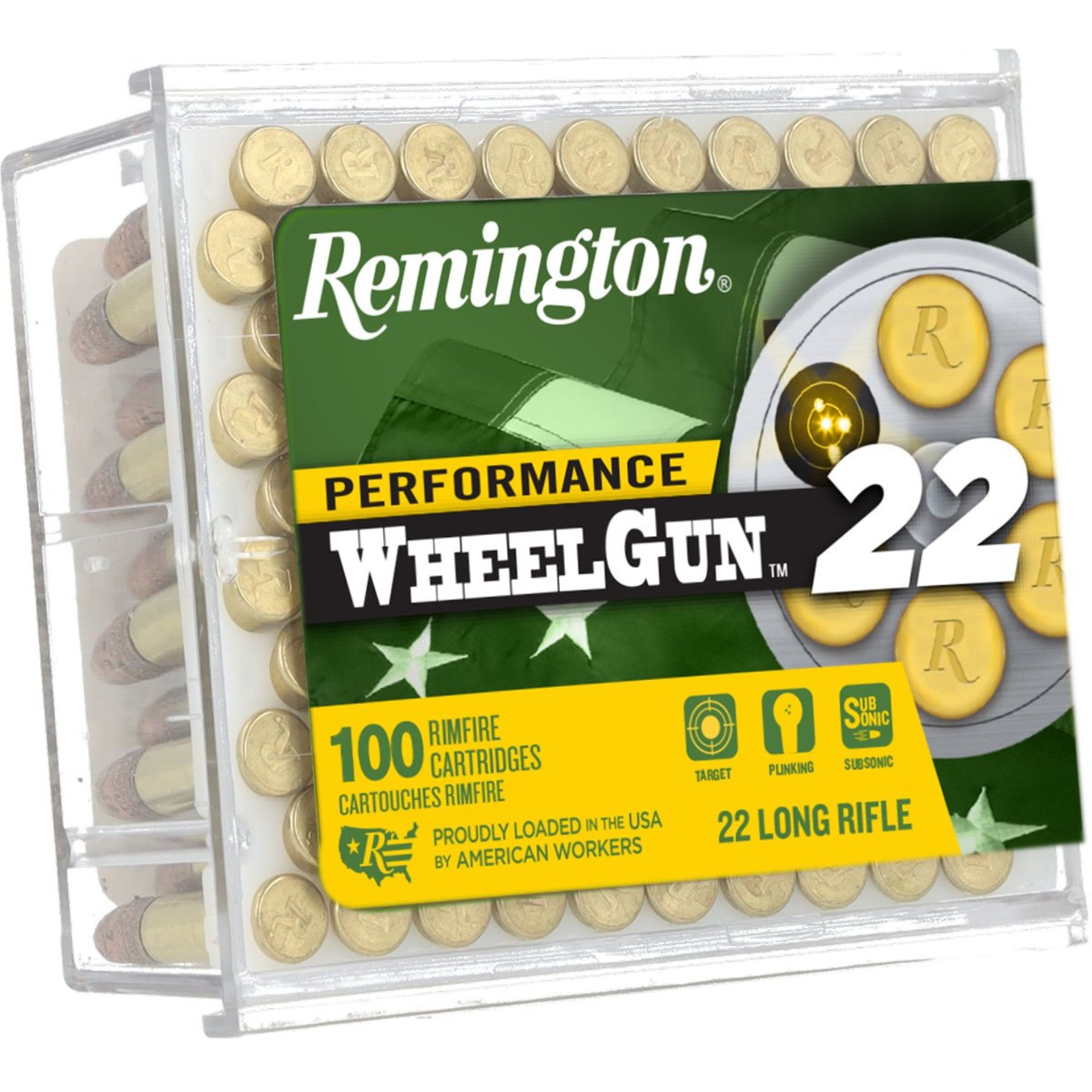 Perf WheelGun-22 22LR 39gr Trunc Cone Solid 770 FPS 100/Box