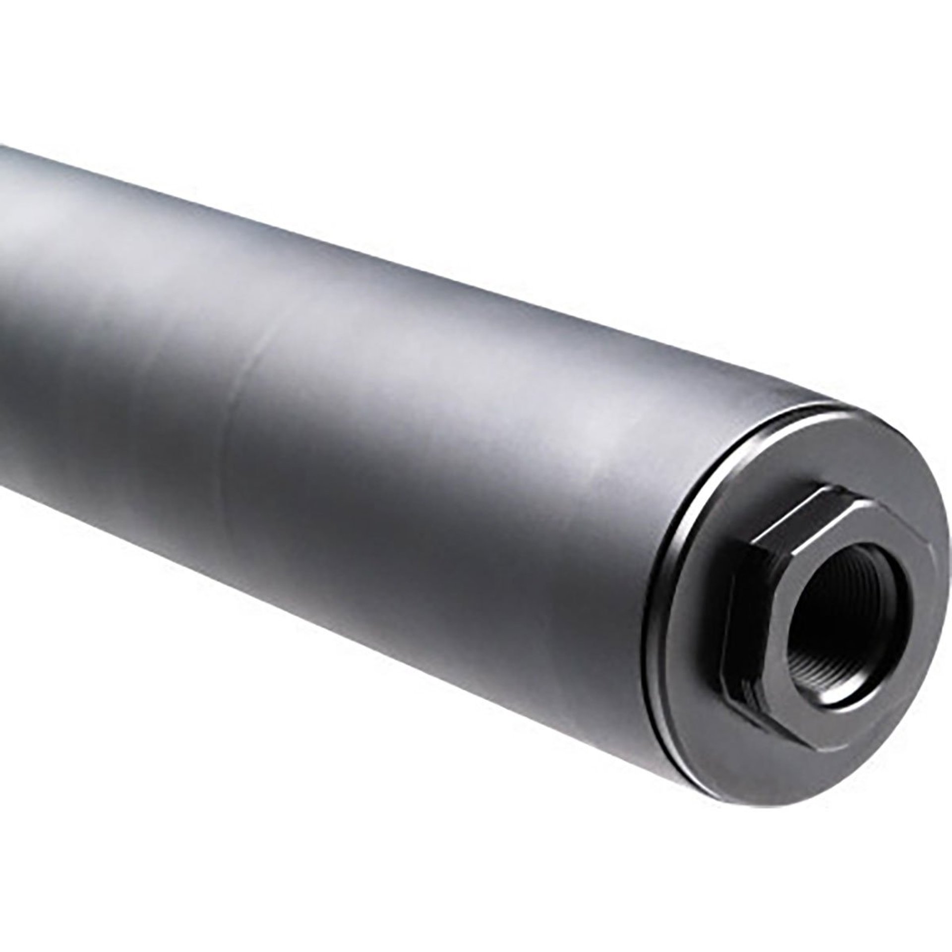 Zeroed 46K .45 Caliber Direct Thread Suppressor Black