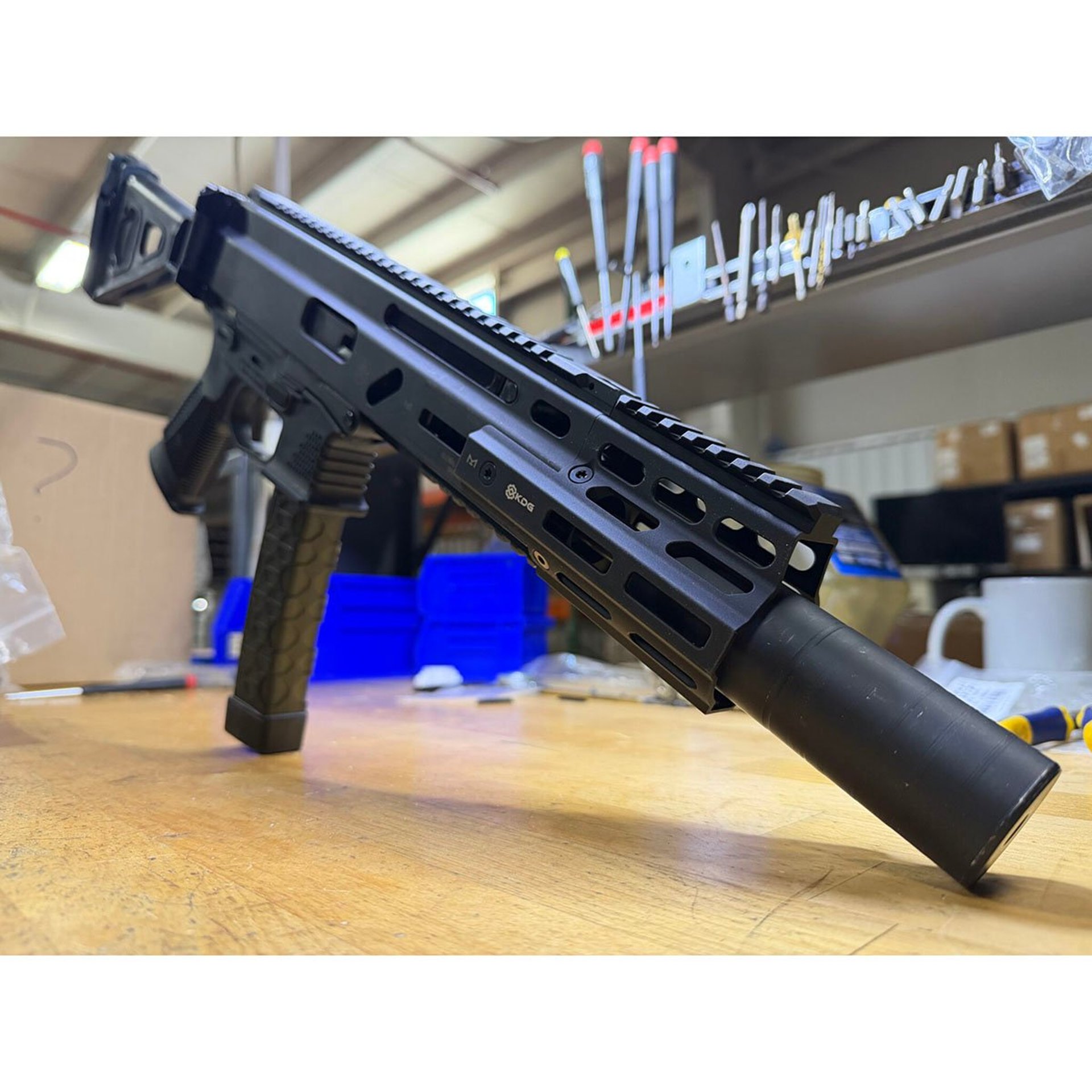 MK II SRX3 Rail Extension 3" for Stribog SP9 Black