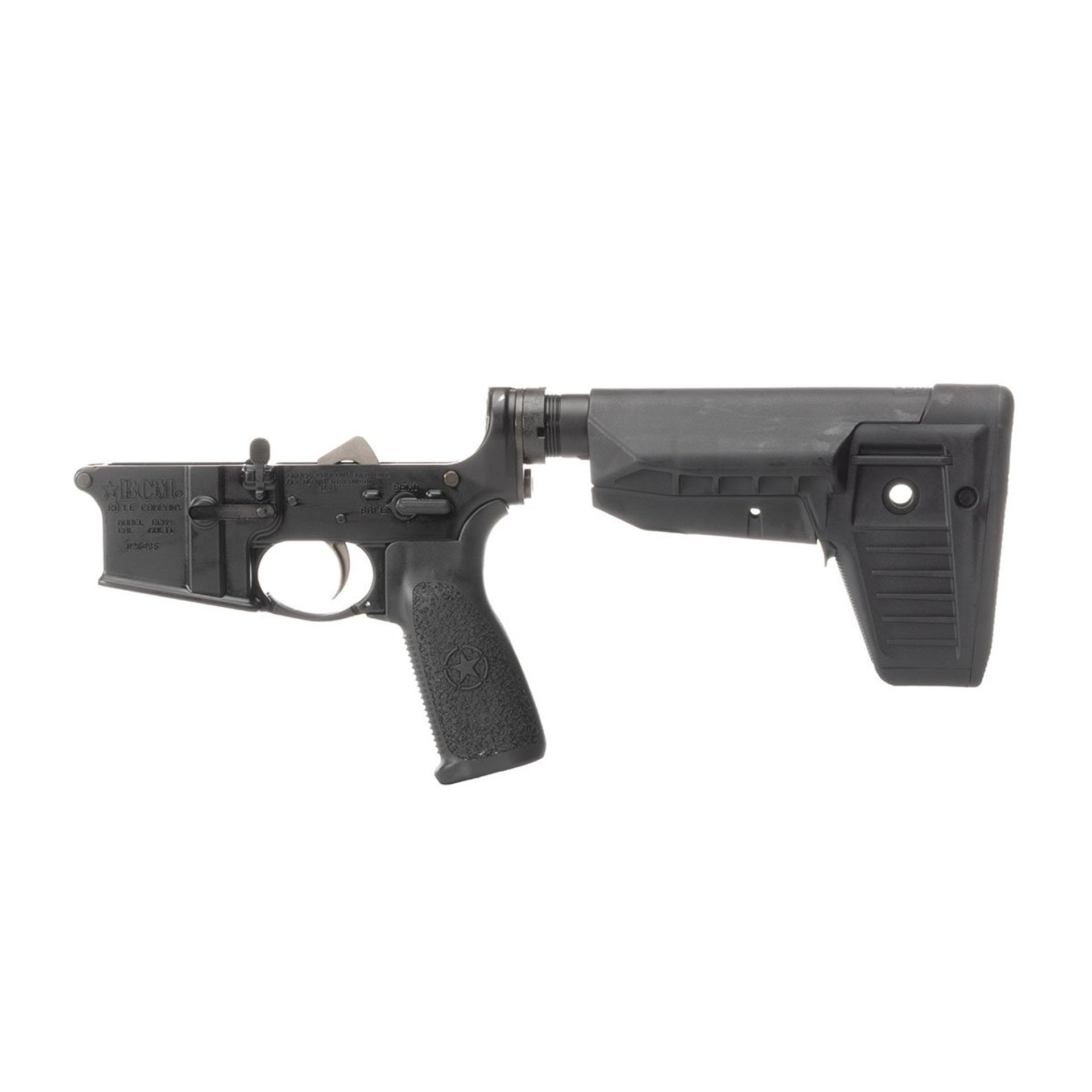 BLEM Lower Receiver w/ Mod-1 SOPMOD Compartment Stock Blk
