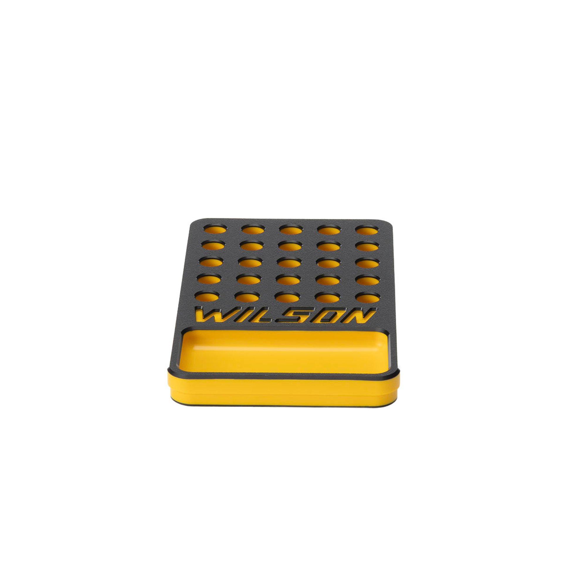 .473" 25-Round Reloading Tray w/Cup Black & Yellow