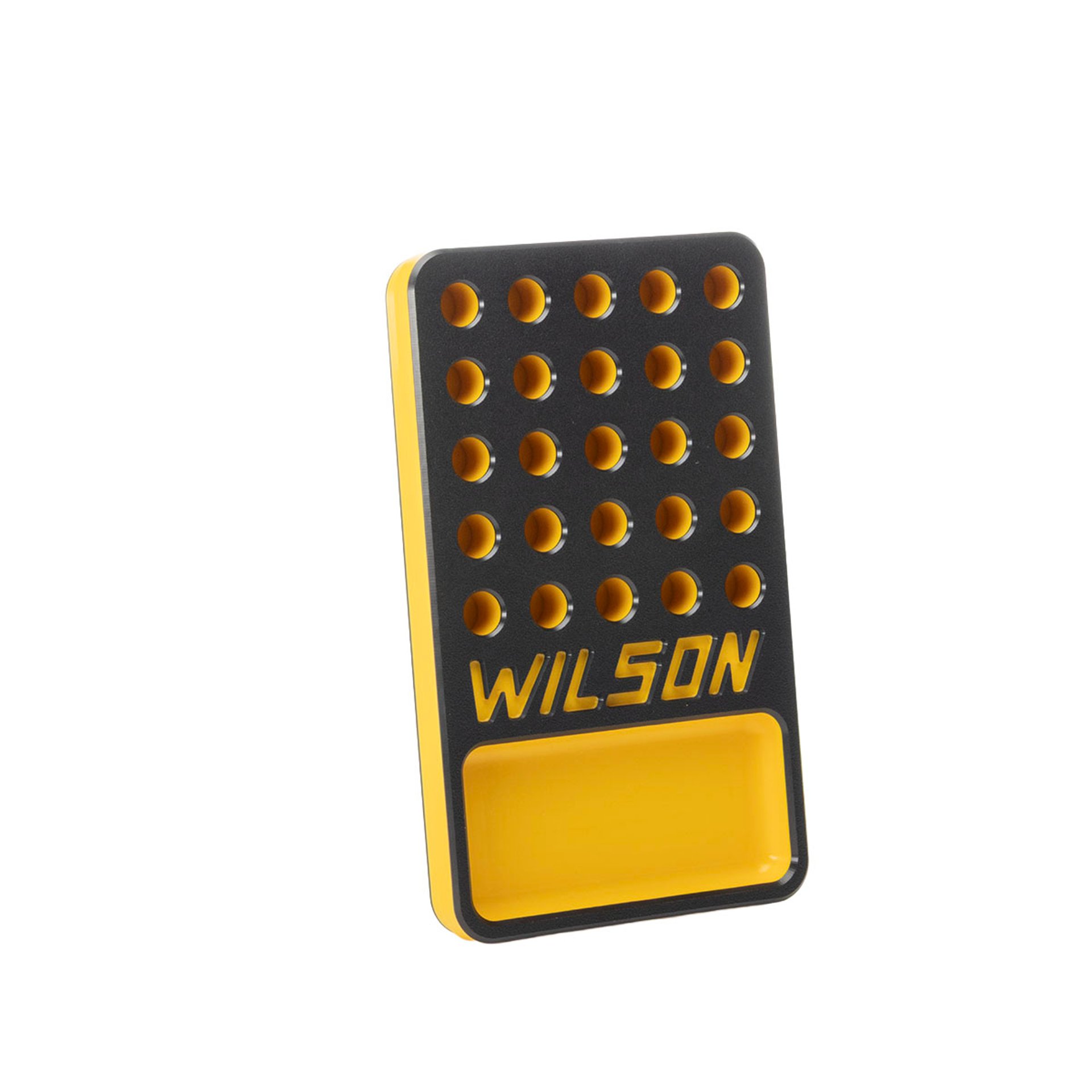.473" 25-Round Reloading Tray w/Cup Black & Yellow