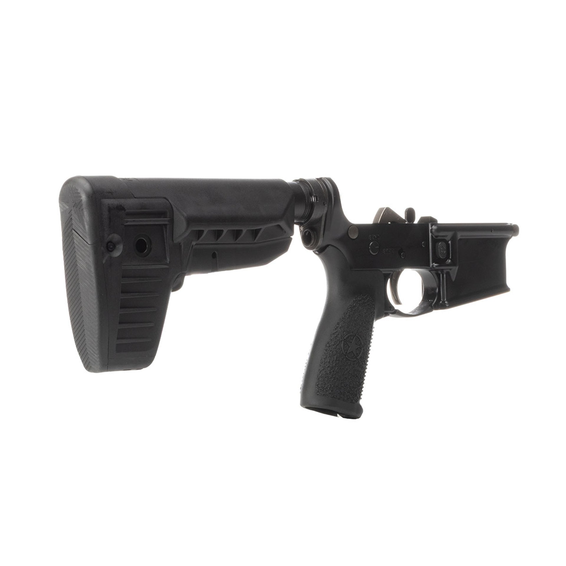 BLEM Lower Receiver w/ Mod-1 SOPMOD Compartment Stock Blk
