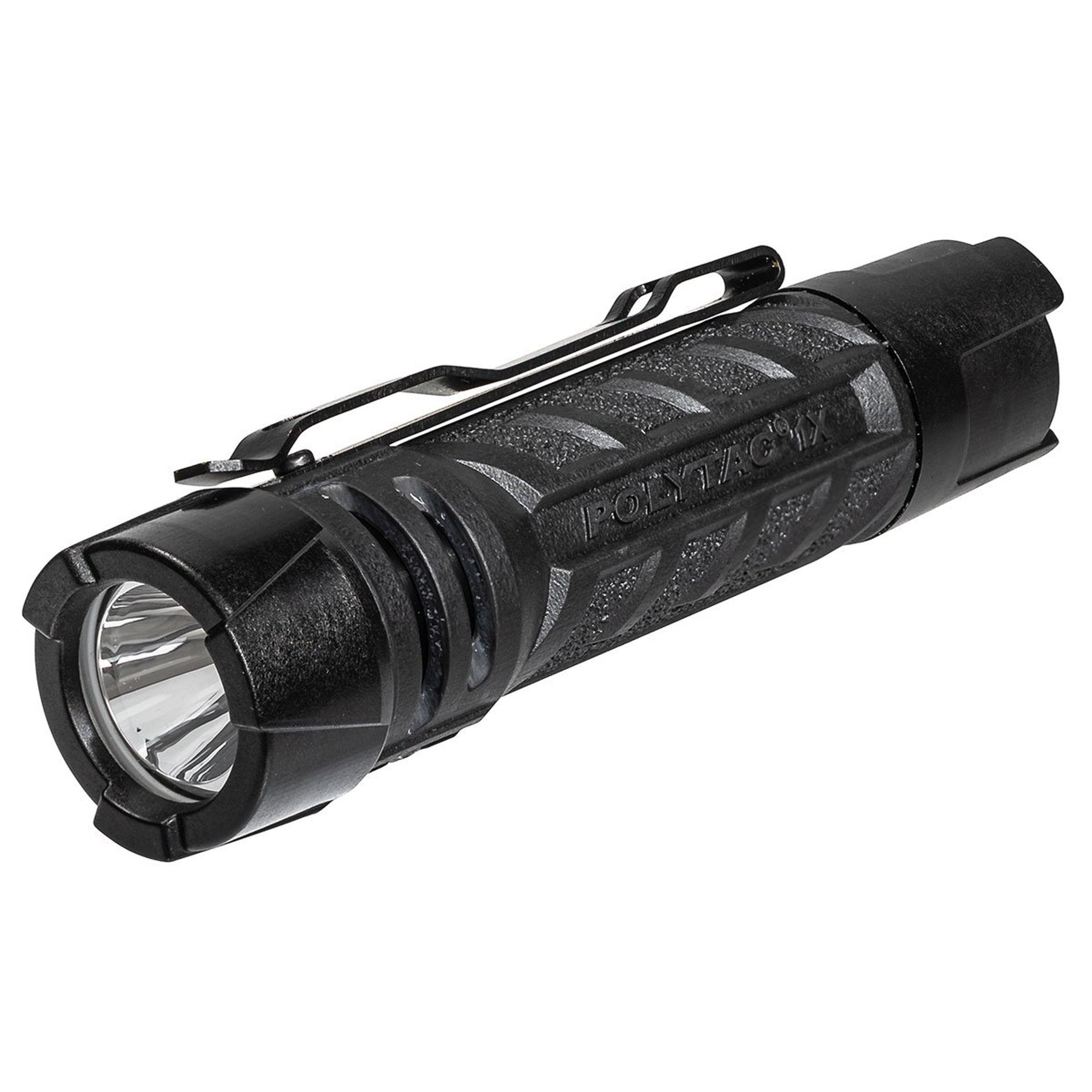 Polytac-1X Tactical Flashlight CR-123A/AA Black