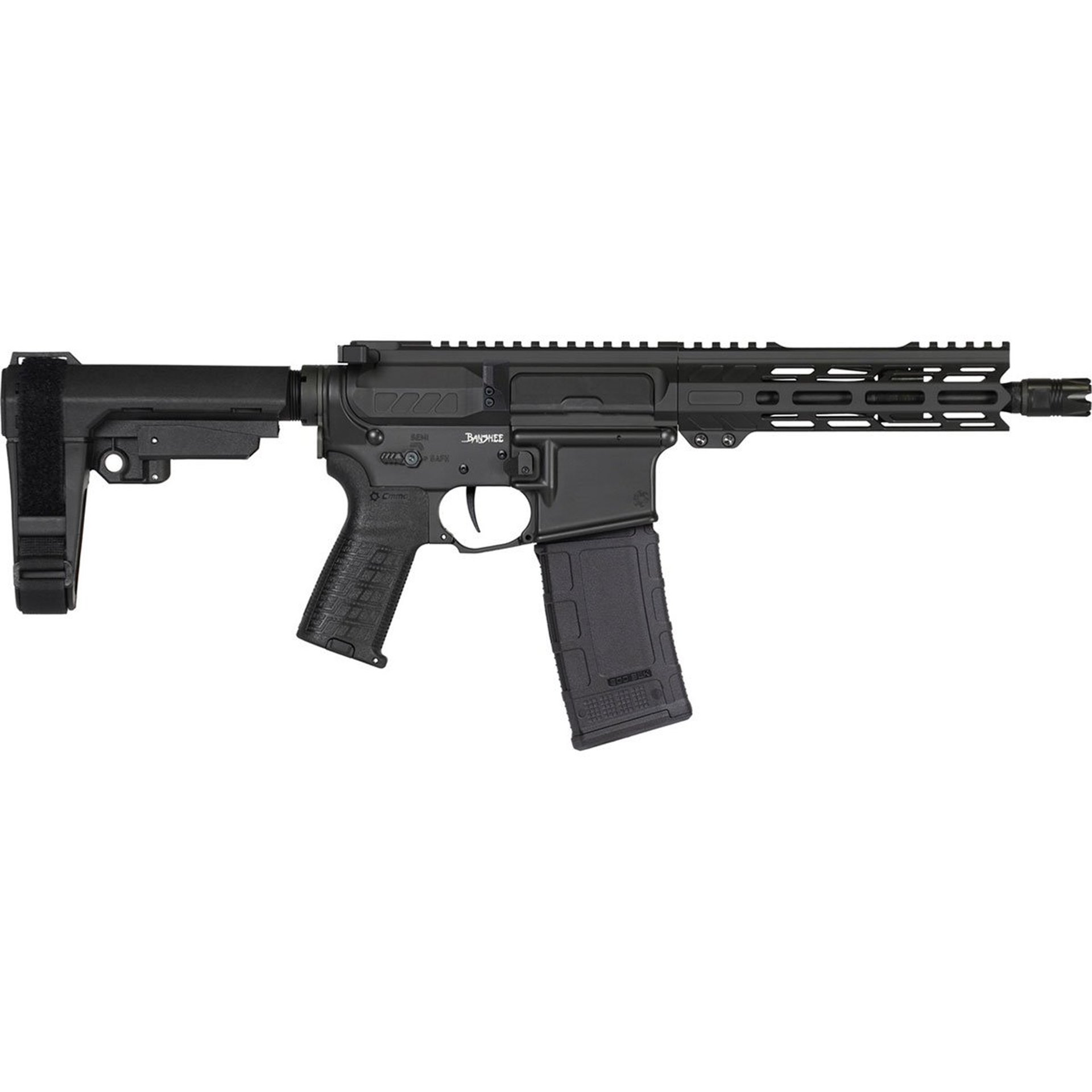Mk4 Banshee 300BLK 8"BBL 5/8x24" (1)30RD Mag Black