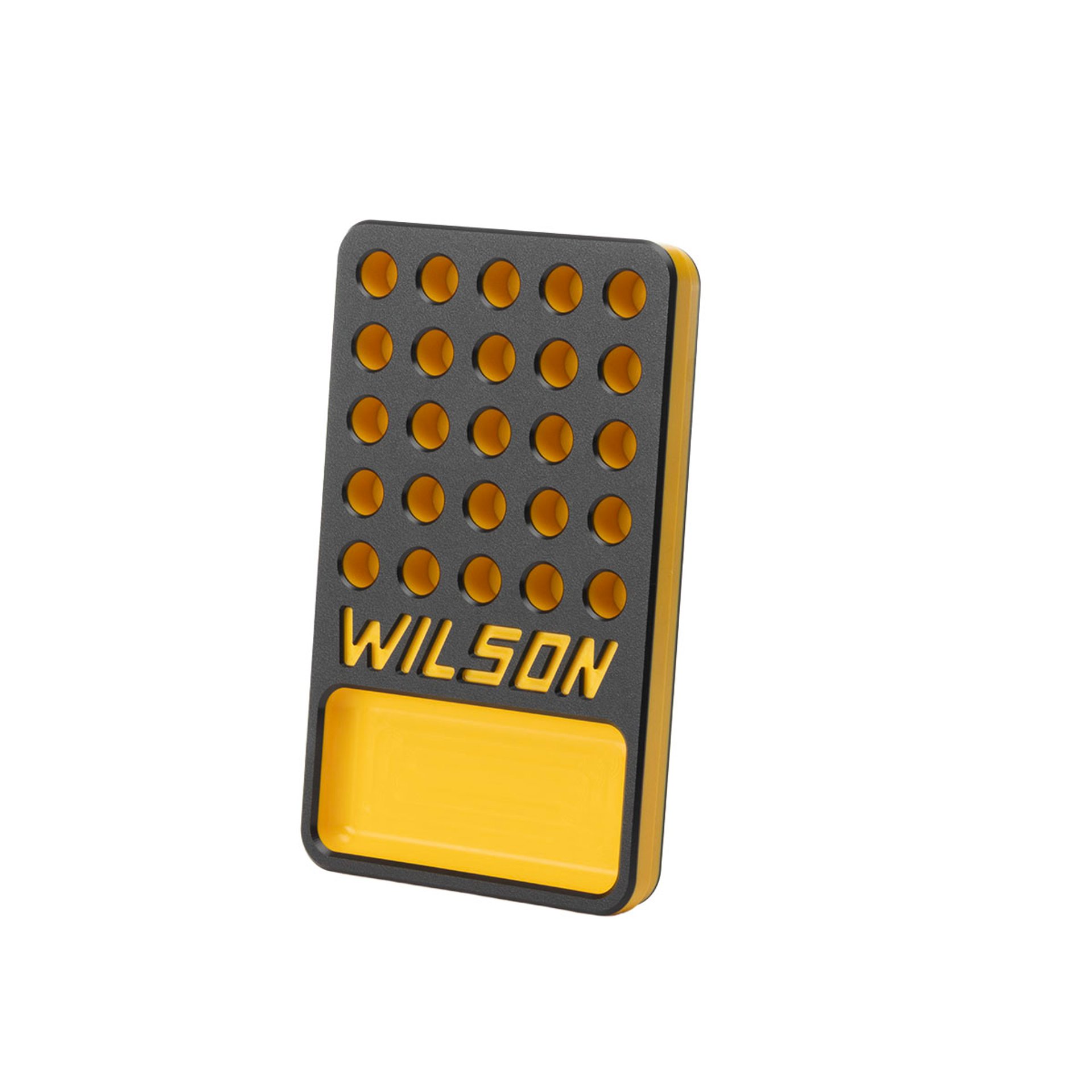 .533" 25-Round Reloading Tray w/Cup Black & Yellow