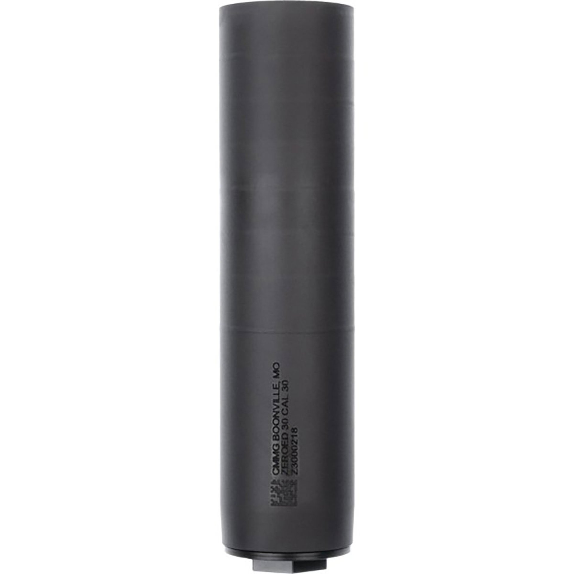 Zeroed 30 .30 Caliber Direct Thread Suppressor Black