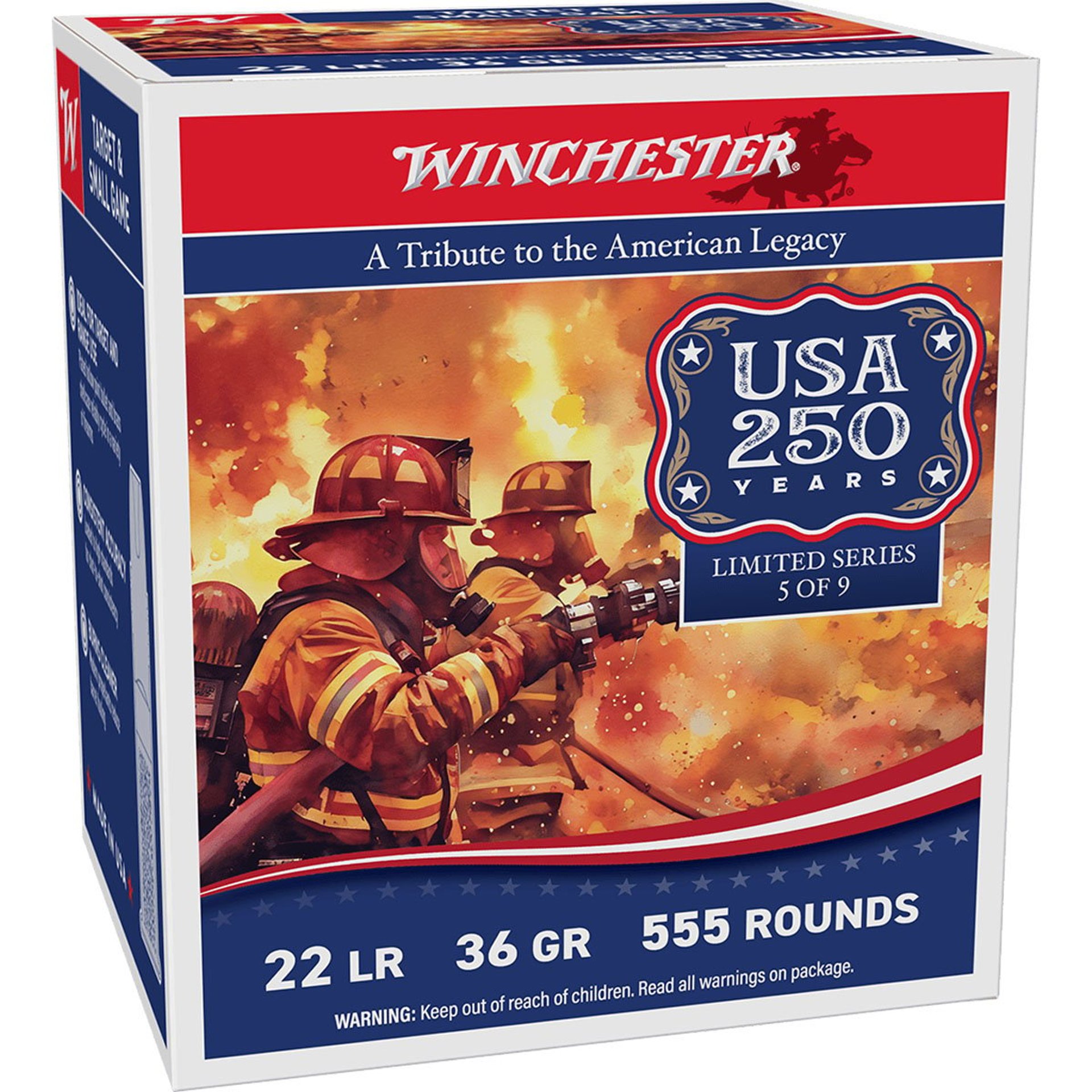 22 Long Rifle 36gr Copper Plated Hollow Point 555/Box