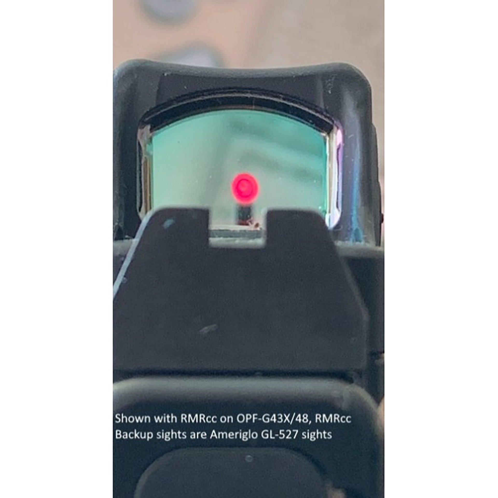 Adapter Plate For Trijicon RMRcc Fits Glock 43/48