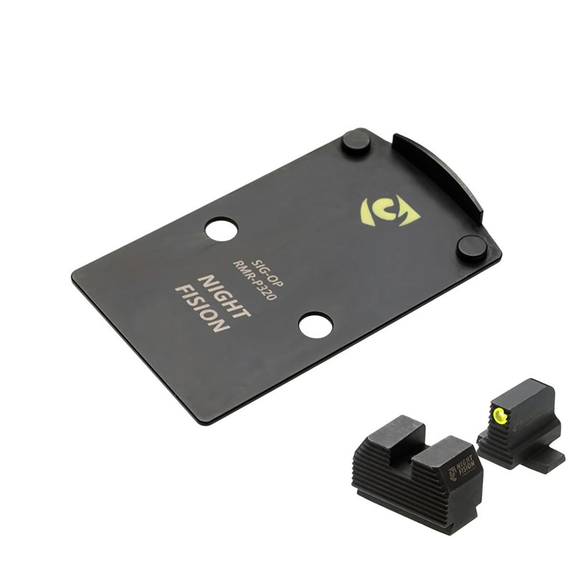 Optic Plate RMR/507c w/Tritium Front Sight for Sig P320