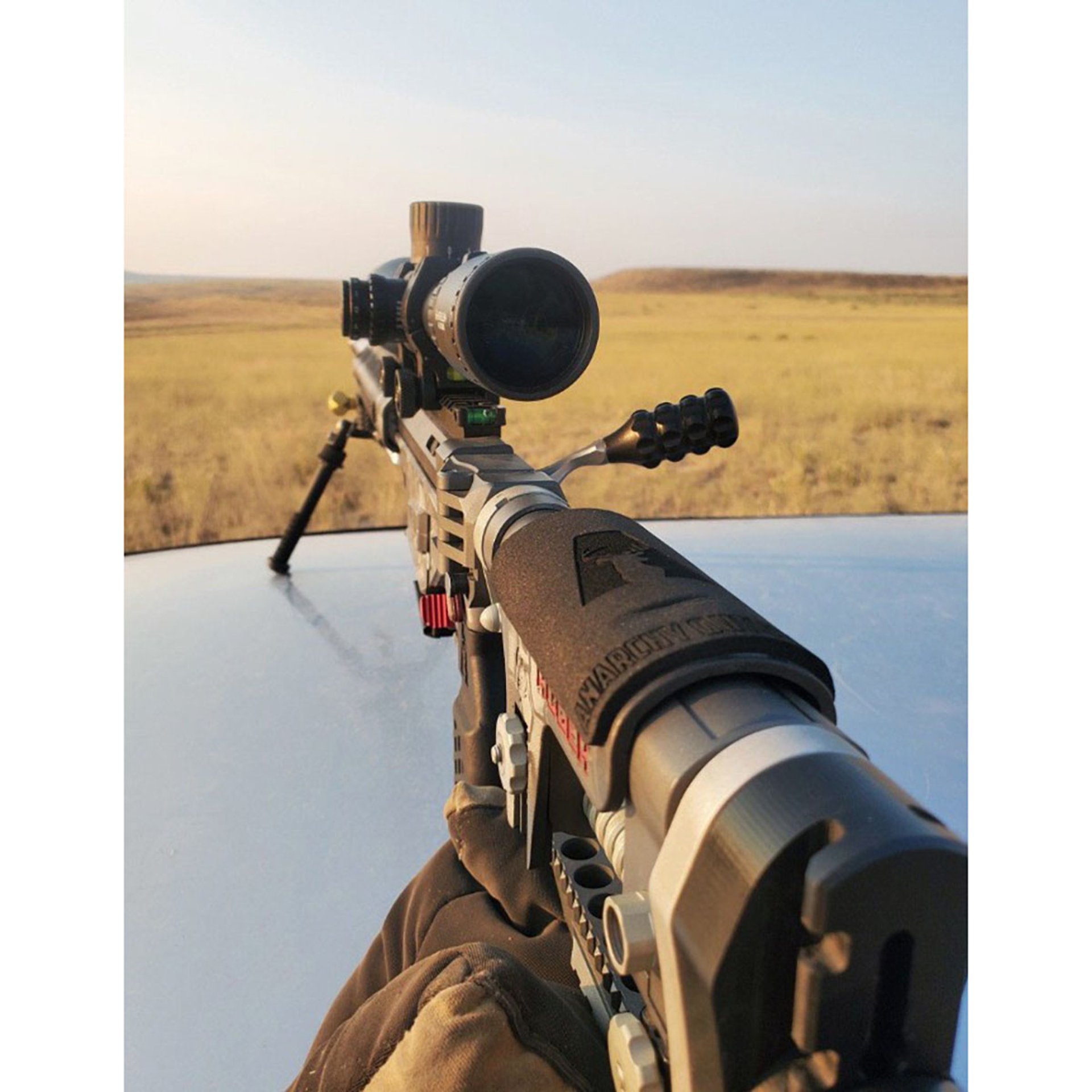 Caparison Cheek Piece Pads for Magpul Hunter Black