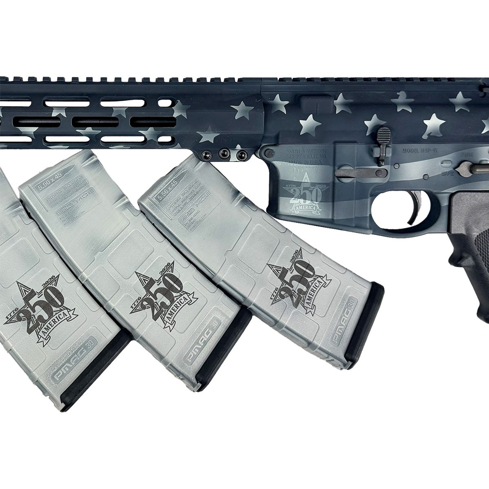 M&P15 Sport III (3)30RD Mags w/Crim Trace-250th Anniversary