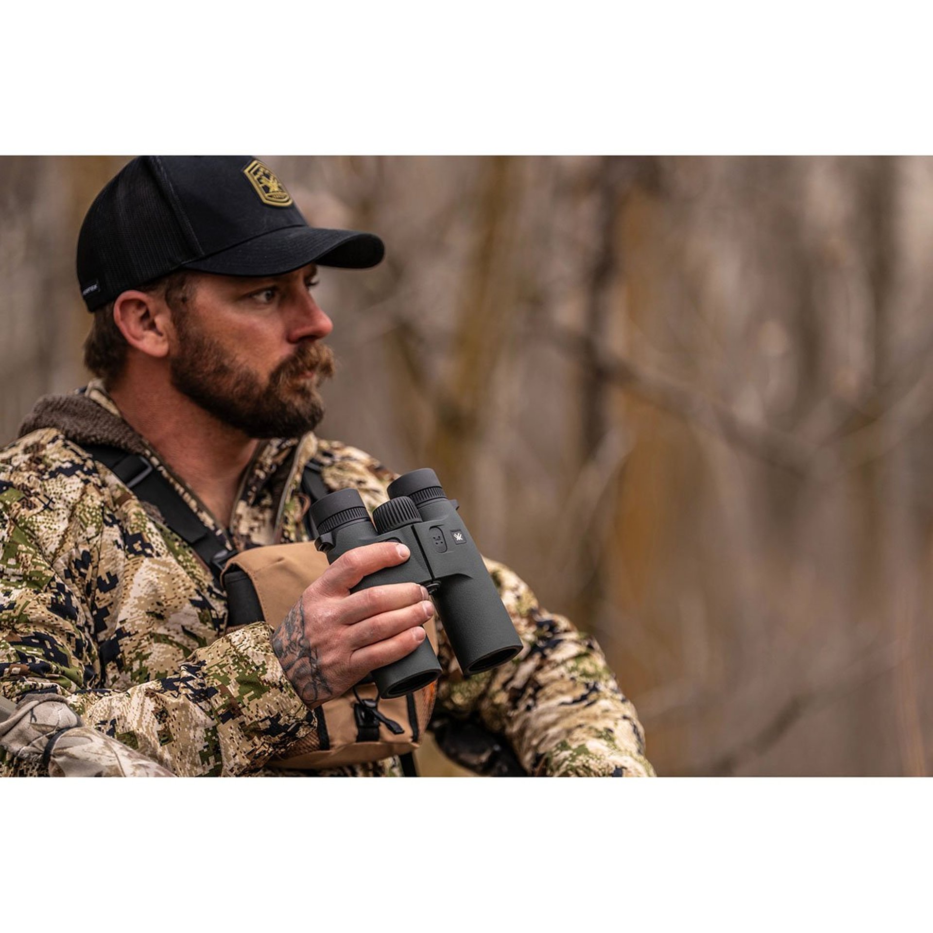 Ranger HD 3000 Laser Rangefinding 10x42mm Binocular Blk/Grn