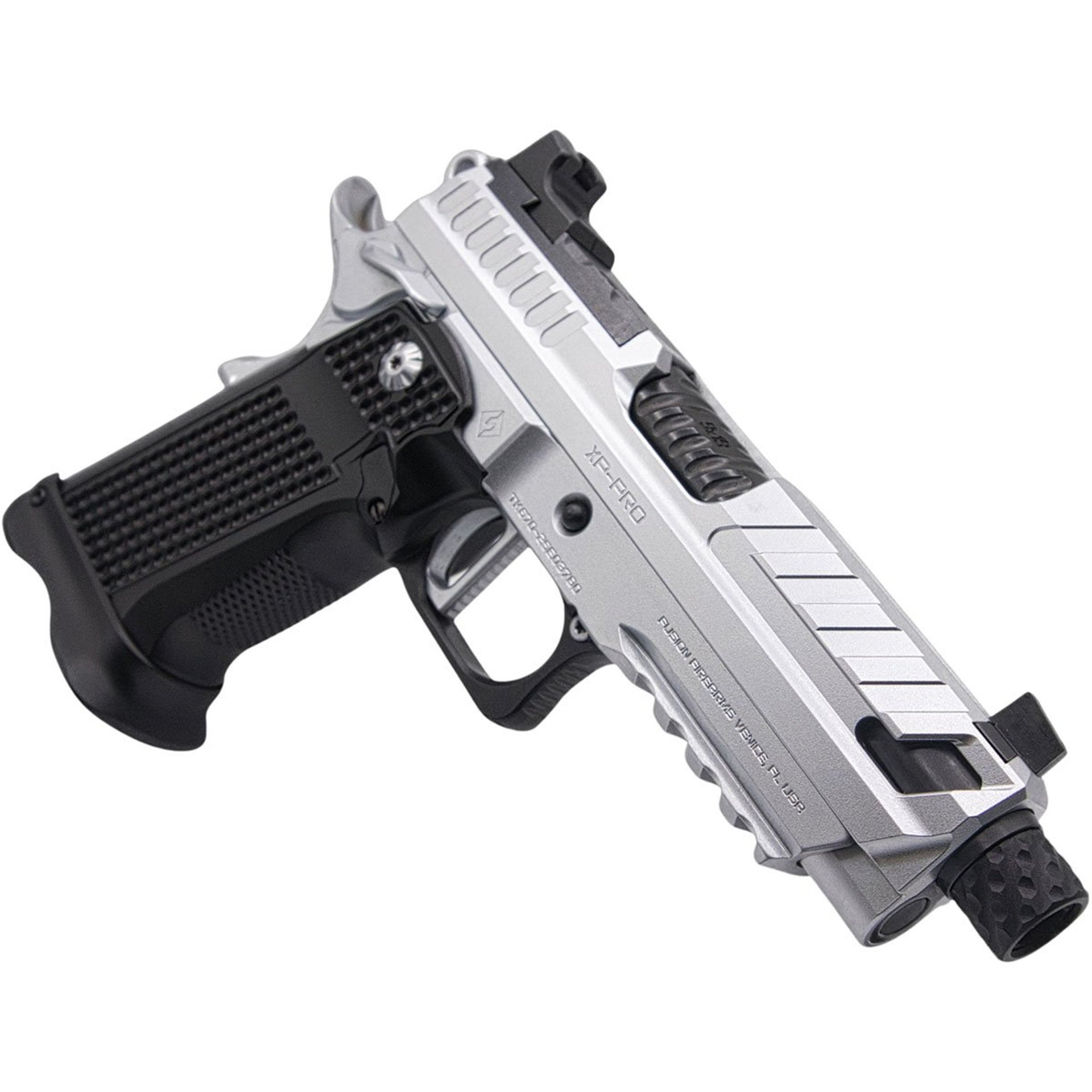 XP Pro 9mm Luger 4"BBL Threaded (2)10RD Mags Chrome