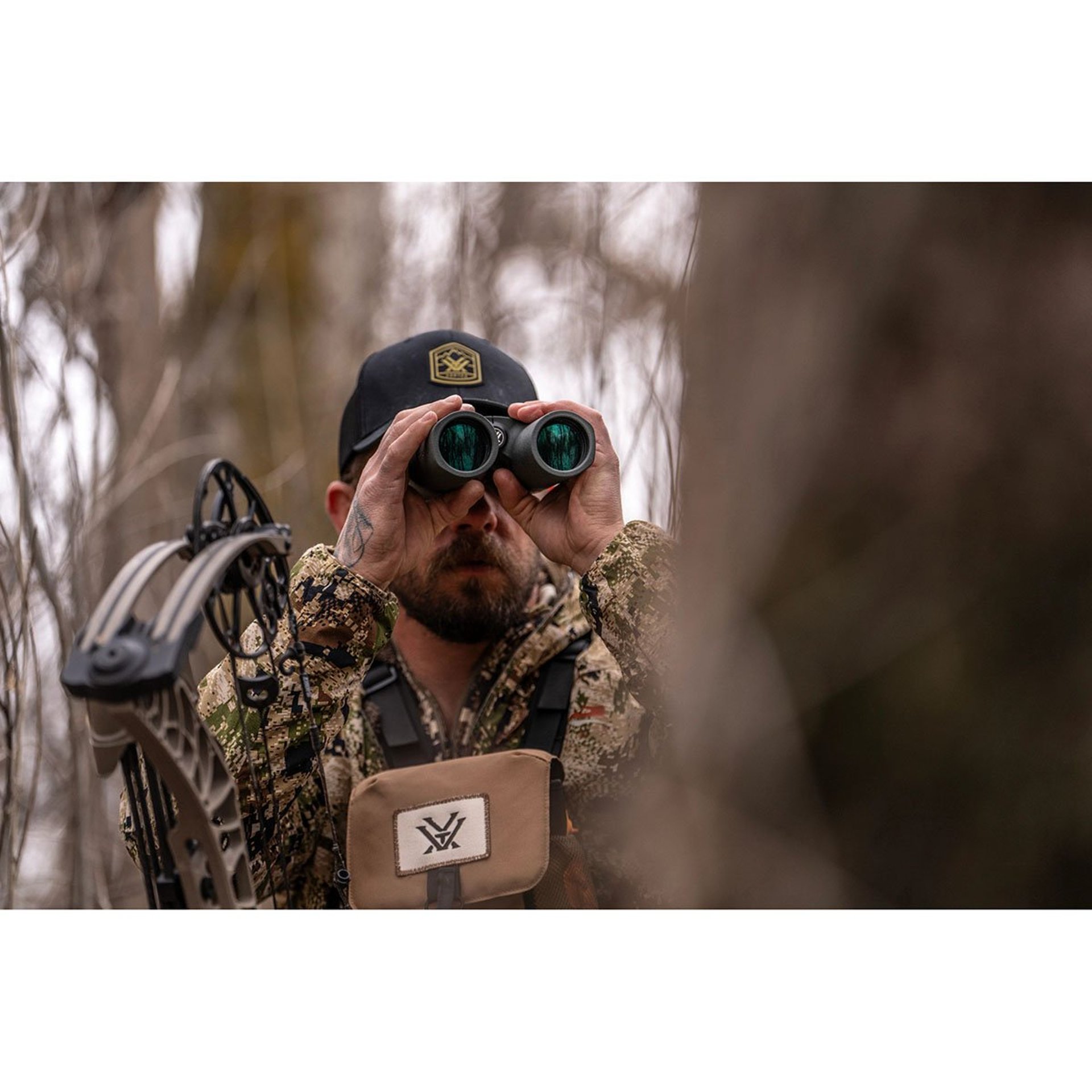 Ranger HD 3000 Laser Rangefinding 10x42mm Binocular Blk/Grn