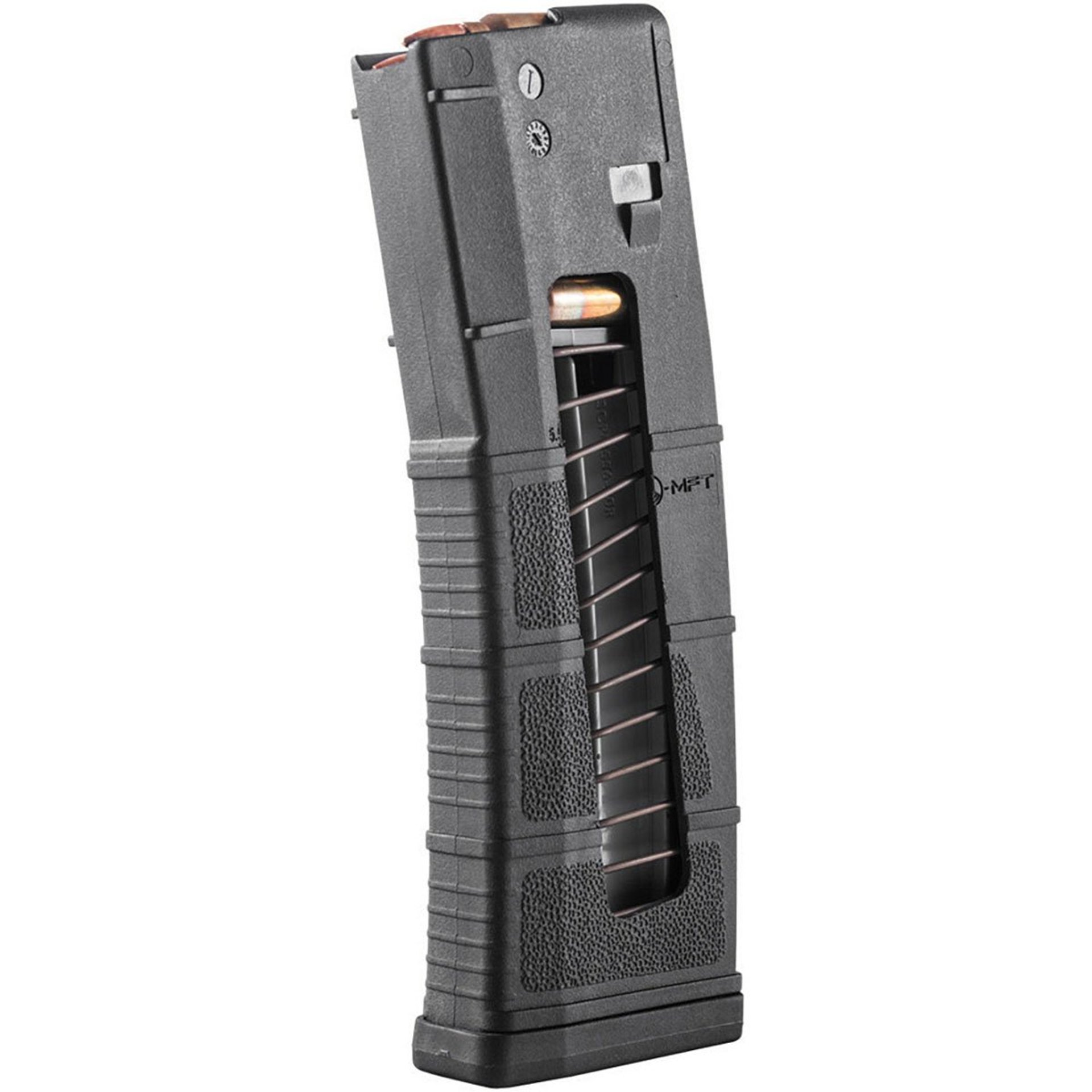 5.56 NATO 10RD Pinned Mag w/30RD Body for AR-15 BLK